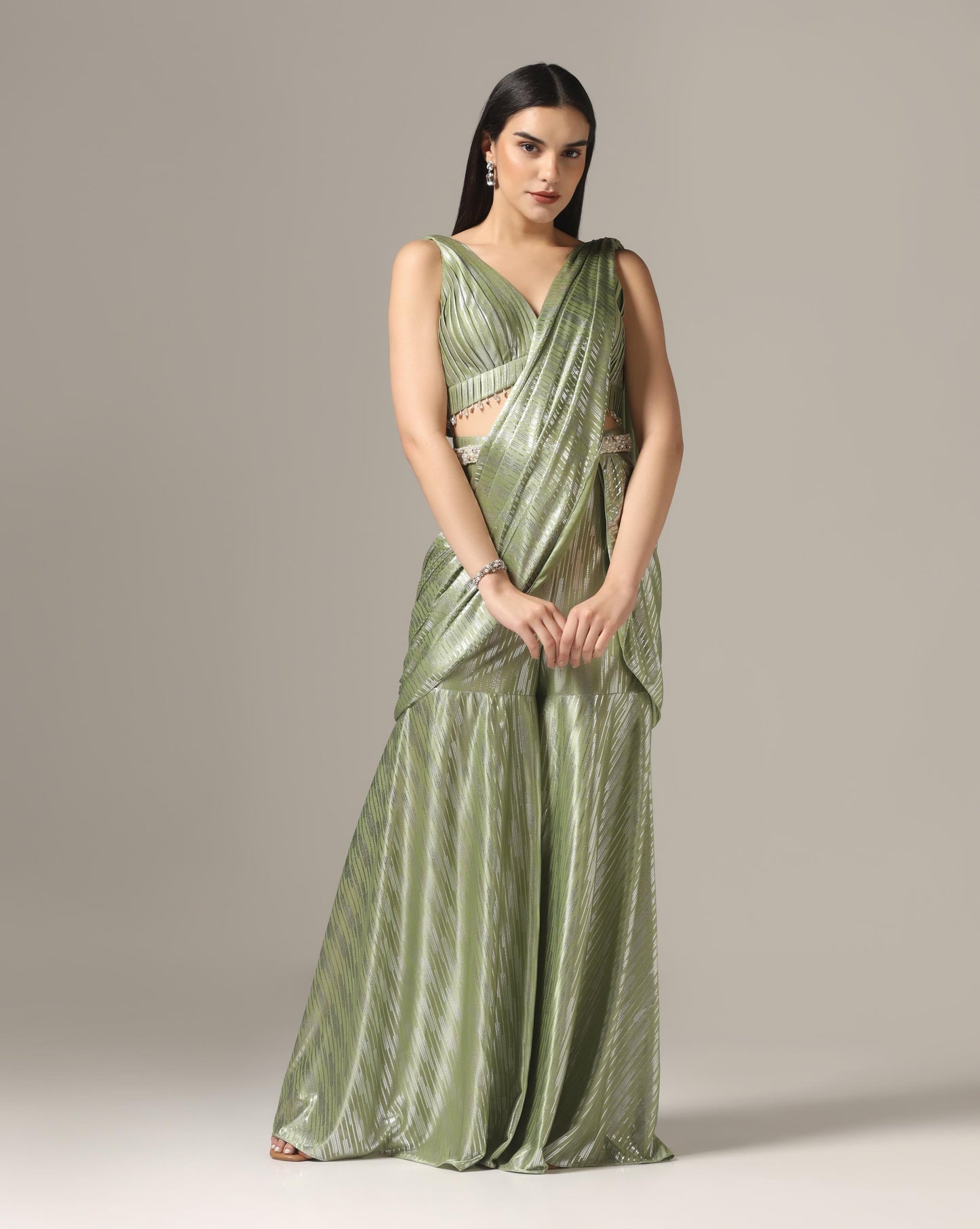 Draped Saree