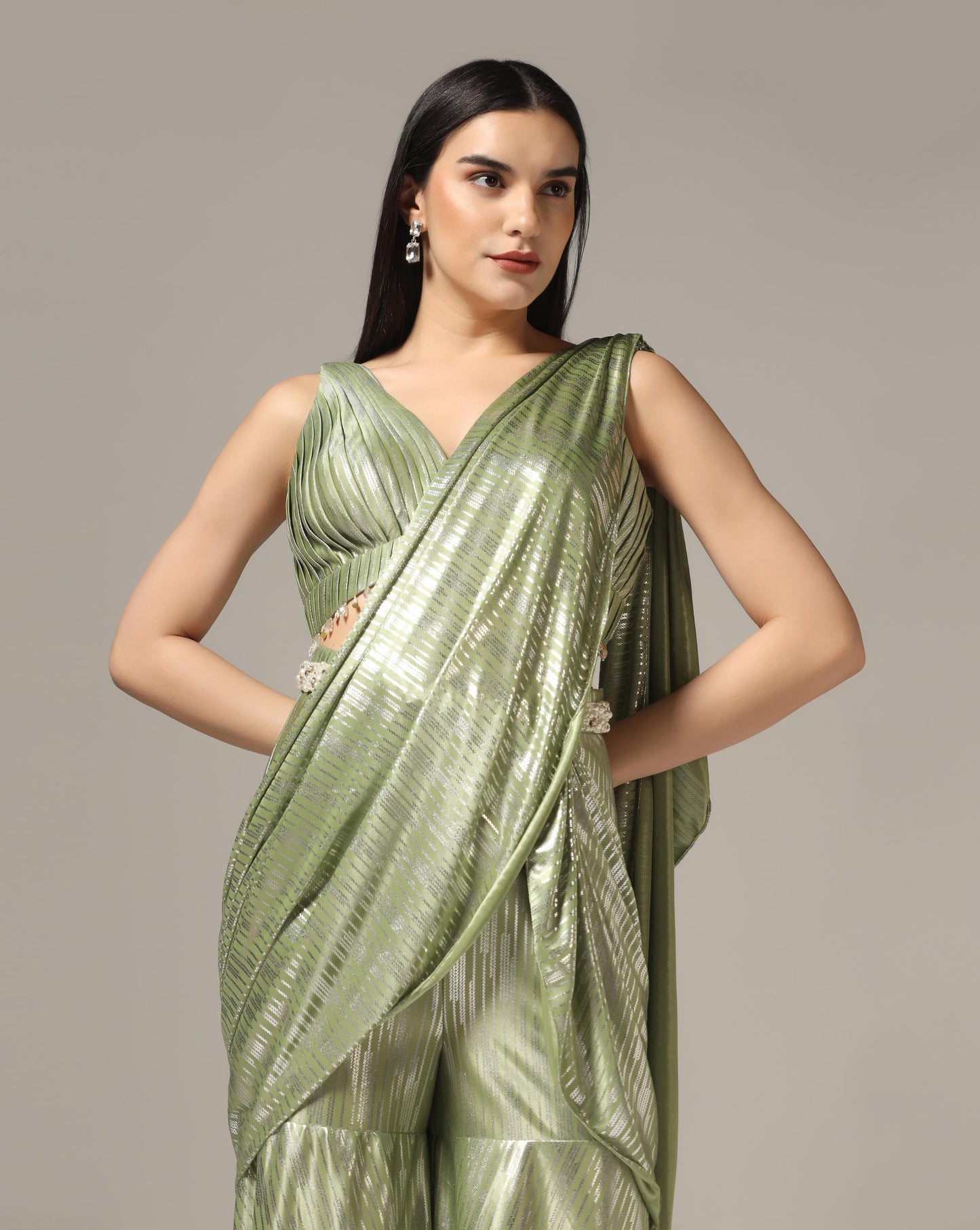 Draped Saree