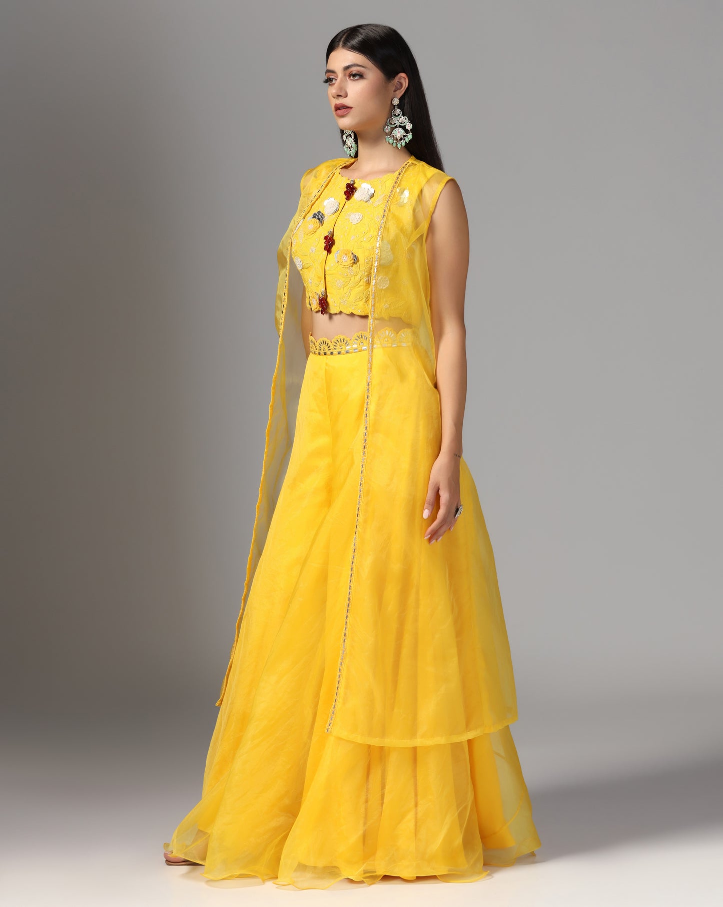 Yellow cape set