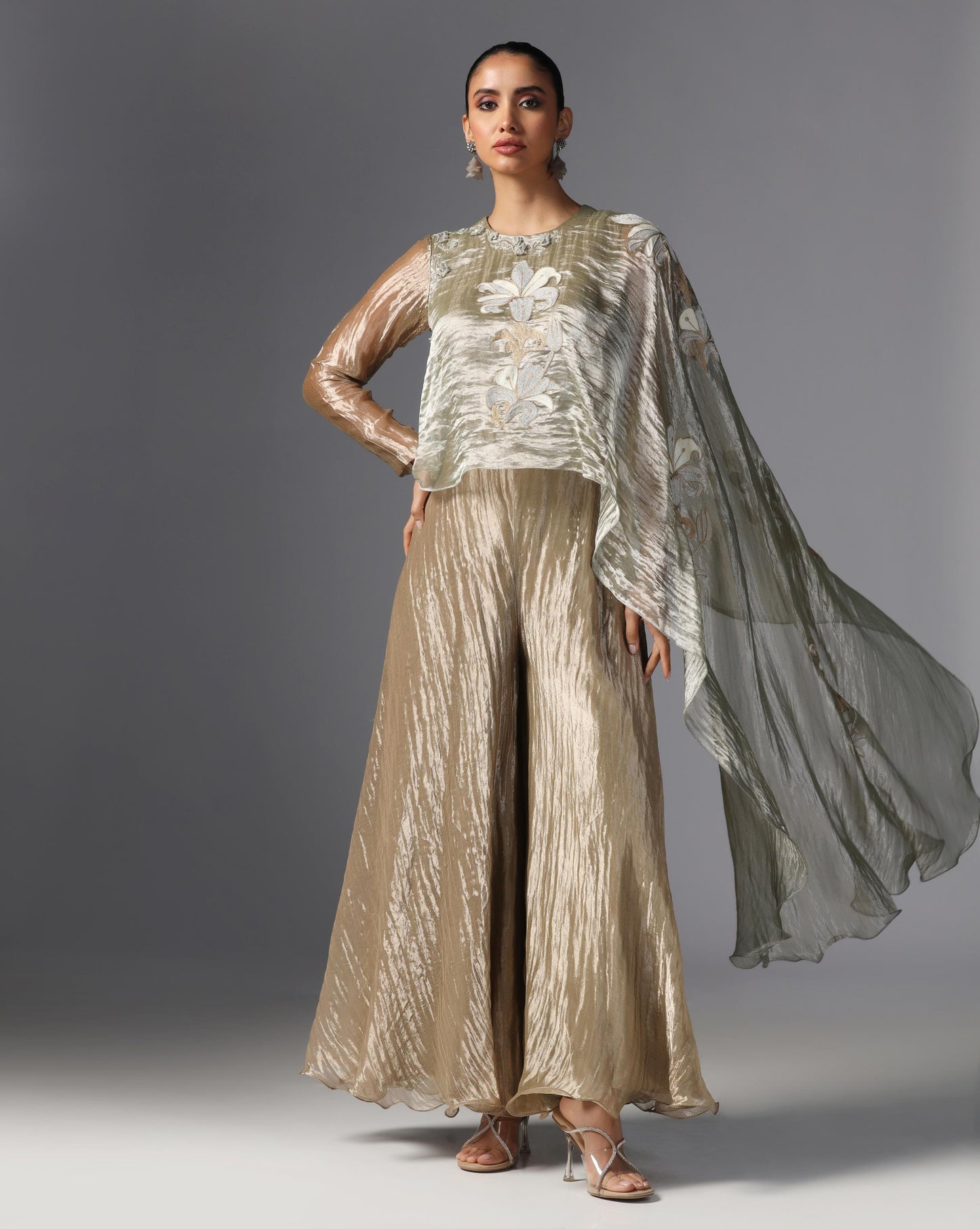 Golden Sage Drape Set