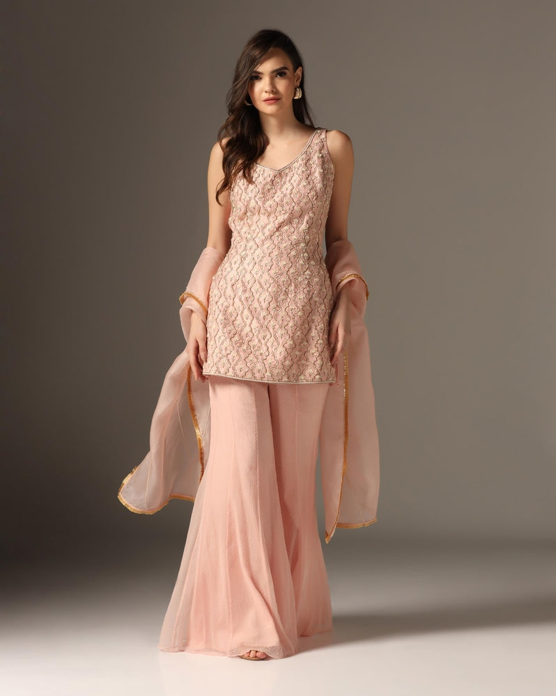 Mughal Jali Kurti Set Yashodhara