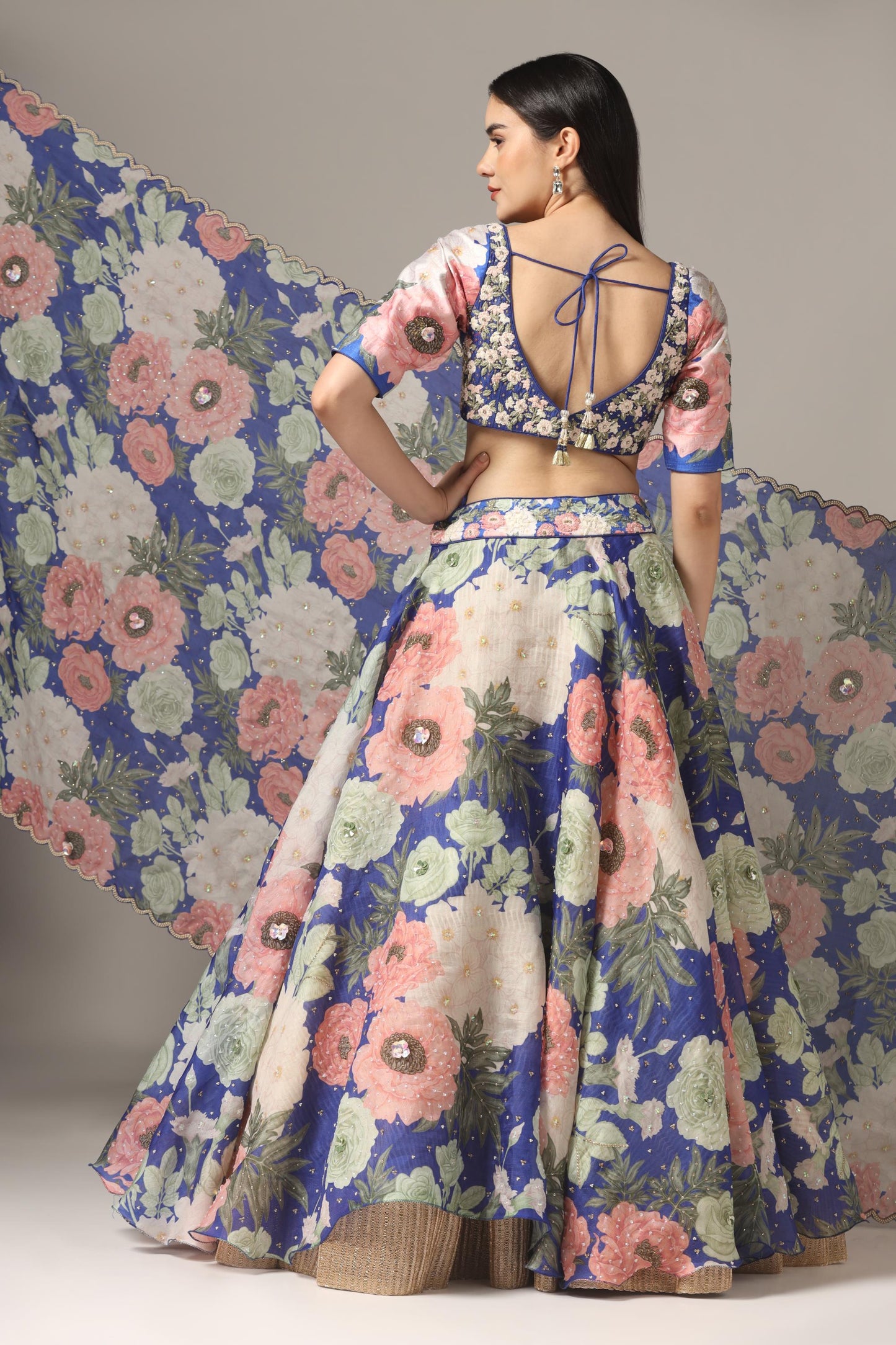 Floral Lehenga Set