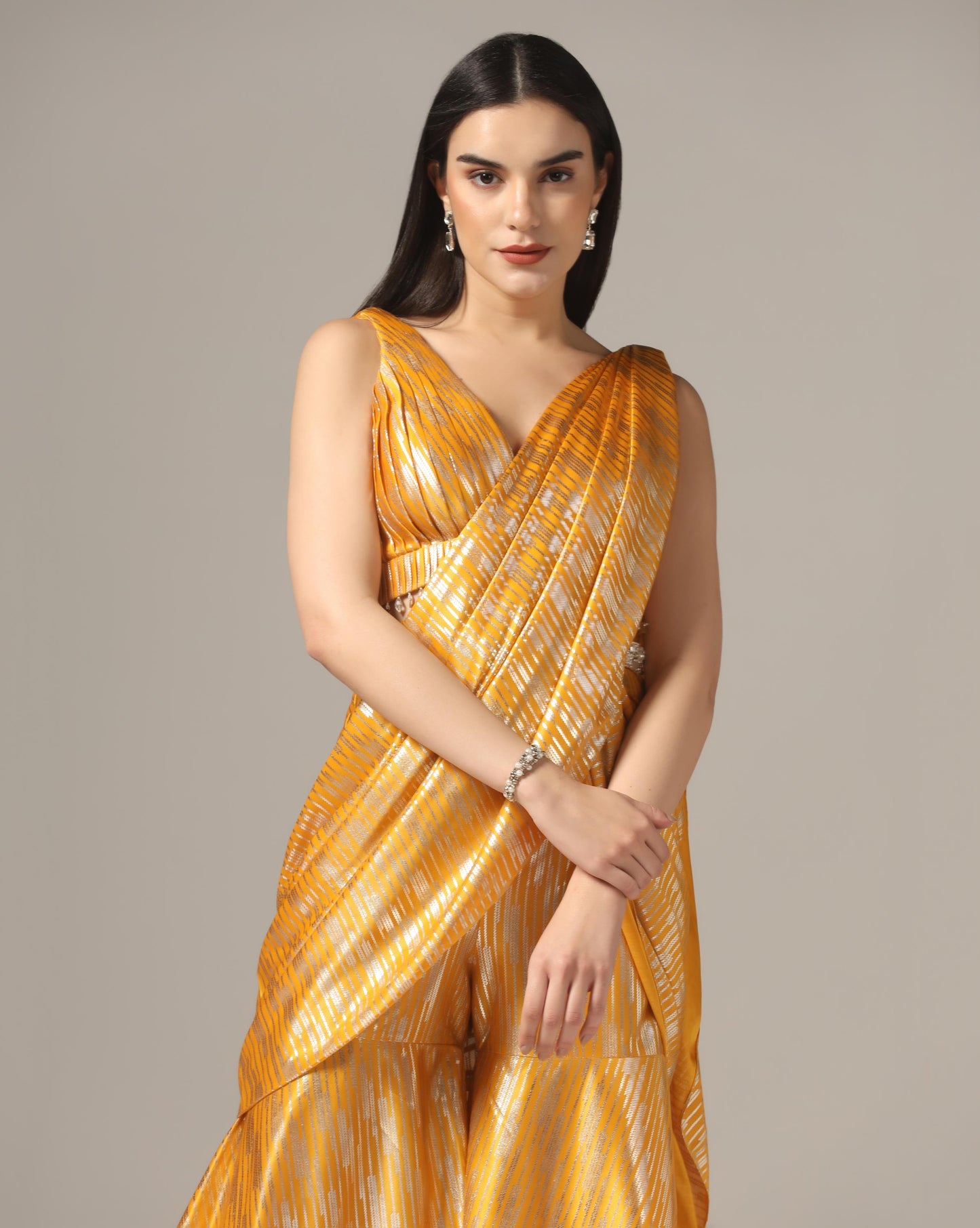 Draped Saree