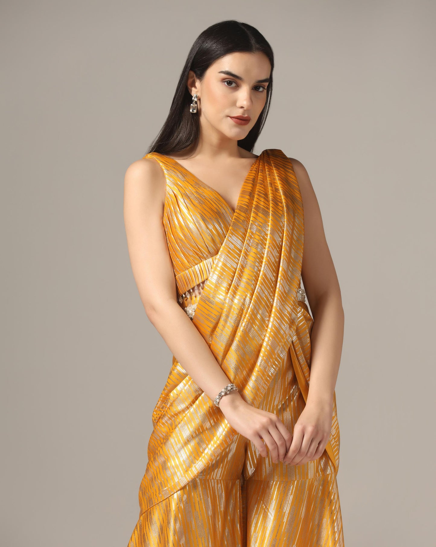 Draped Saree