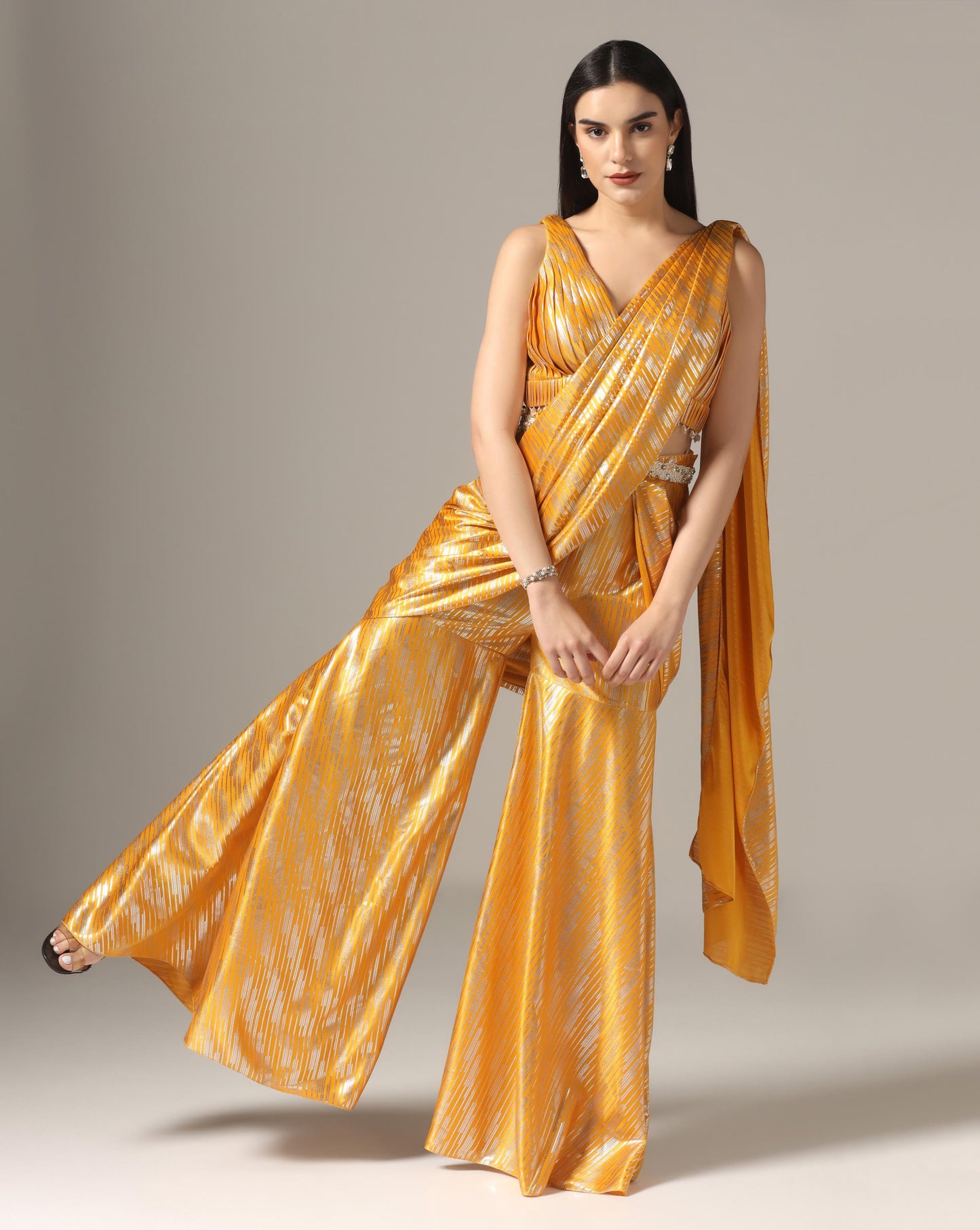 Draped Saree