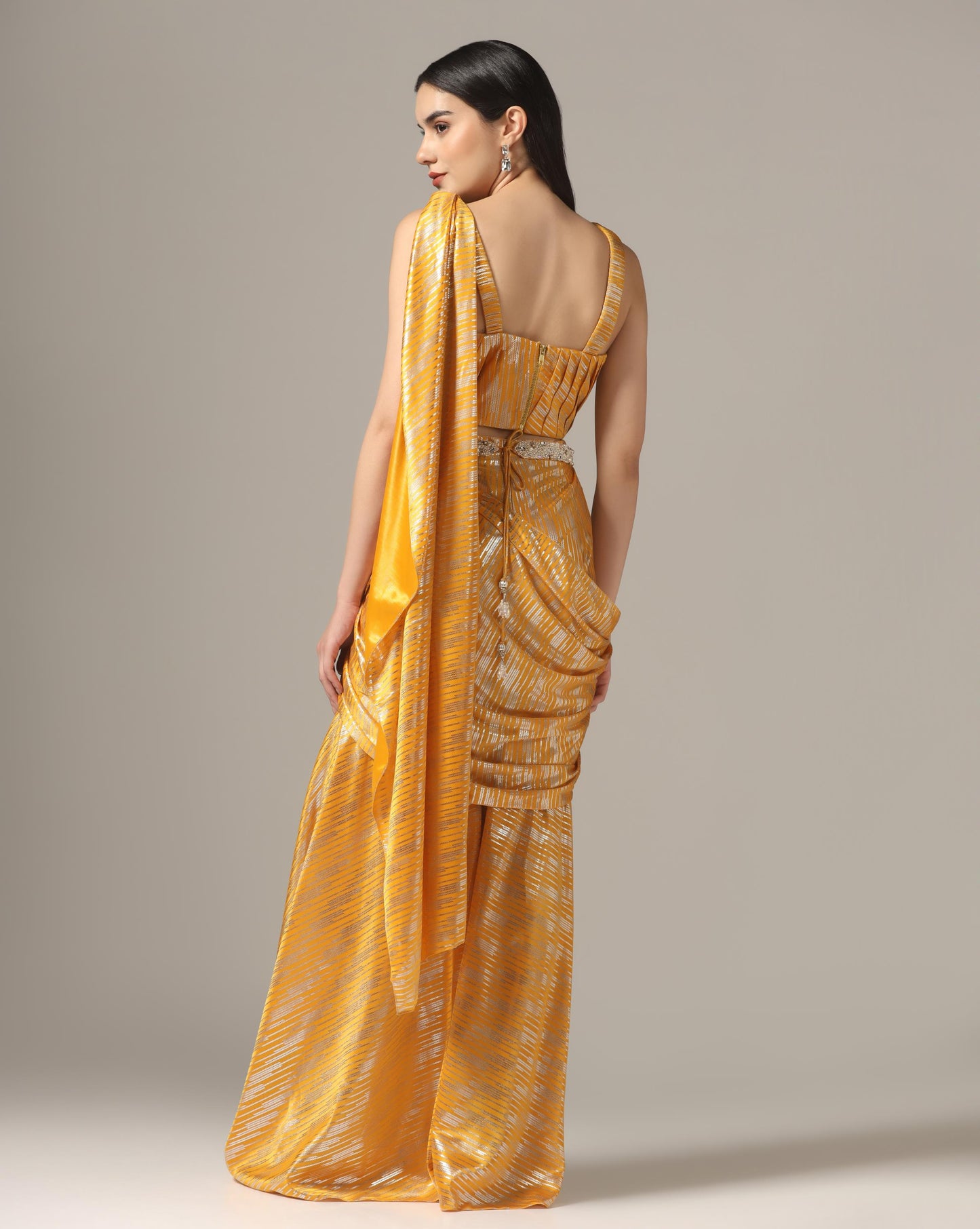 Draped Saree