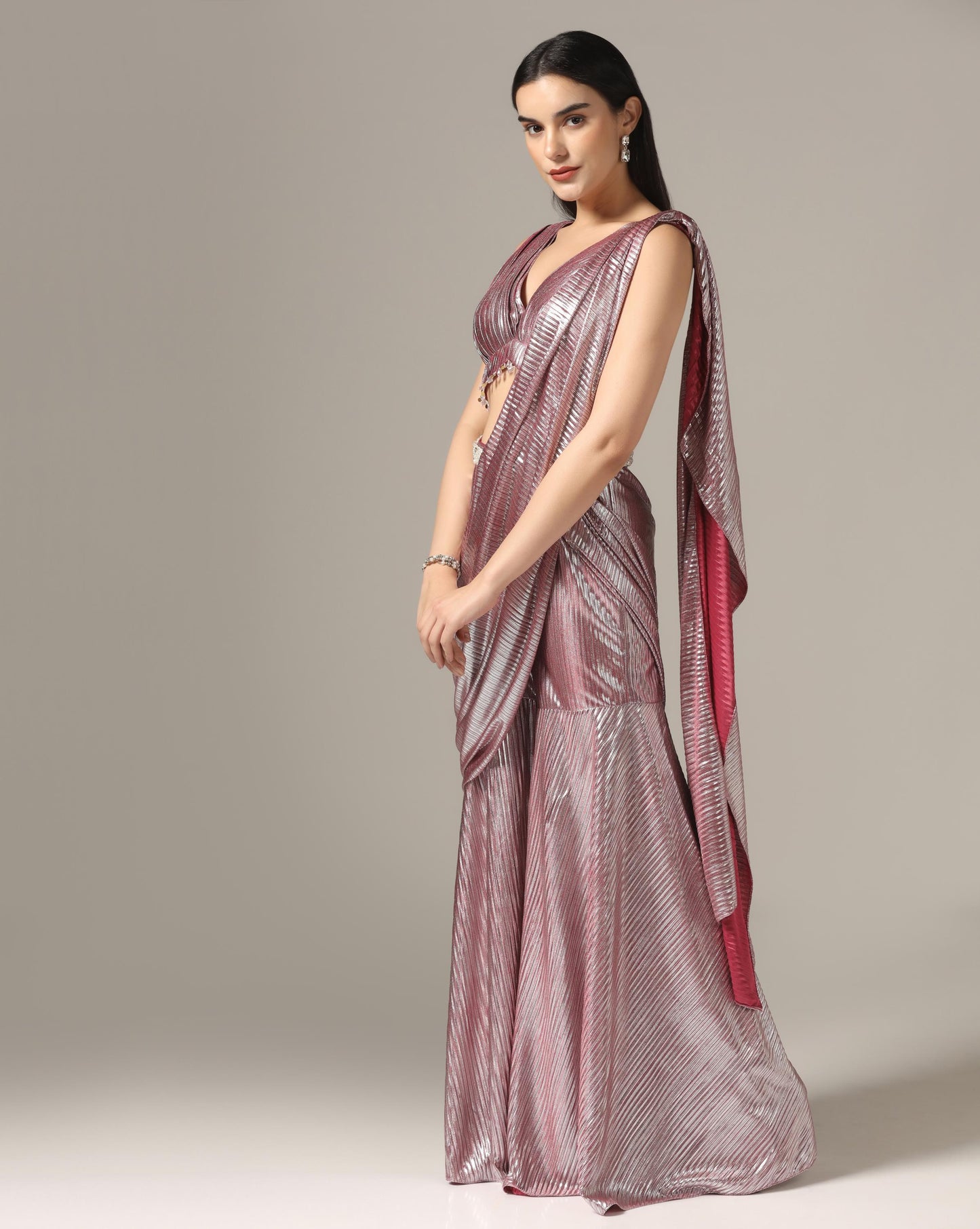 Draped Saree