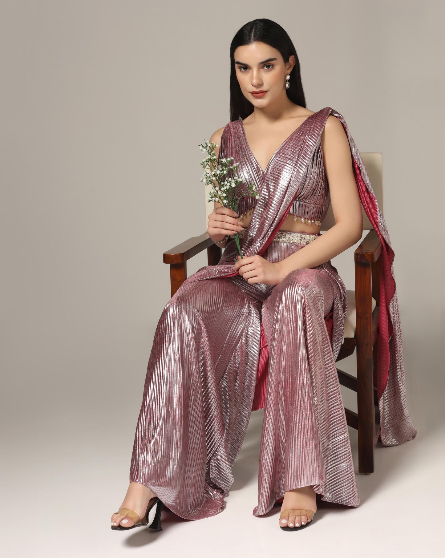 Draped Saree