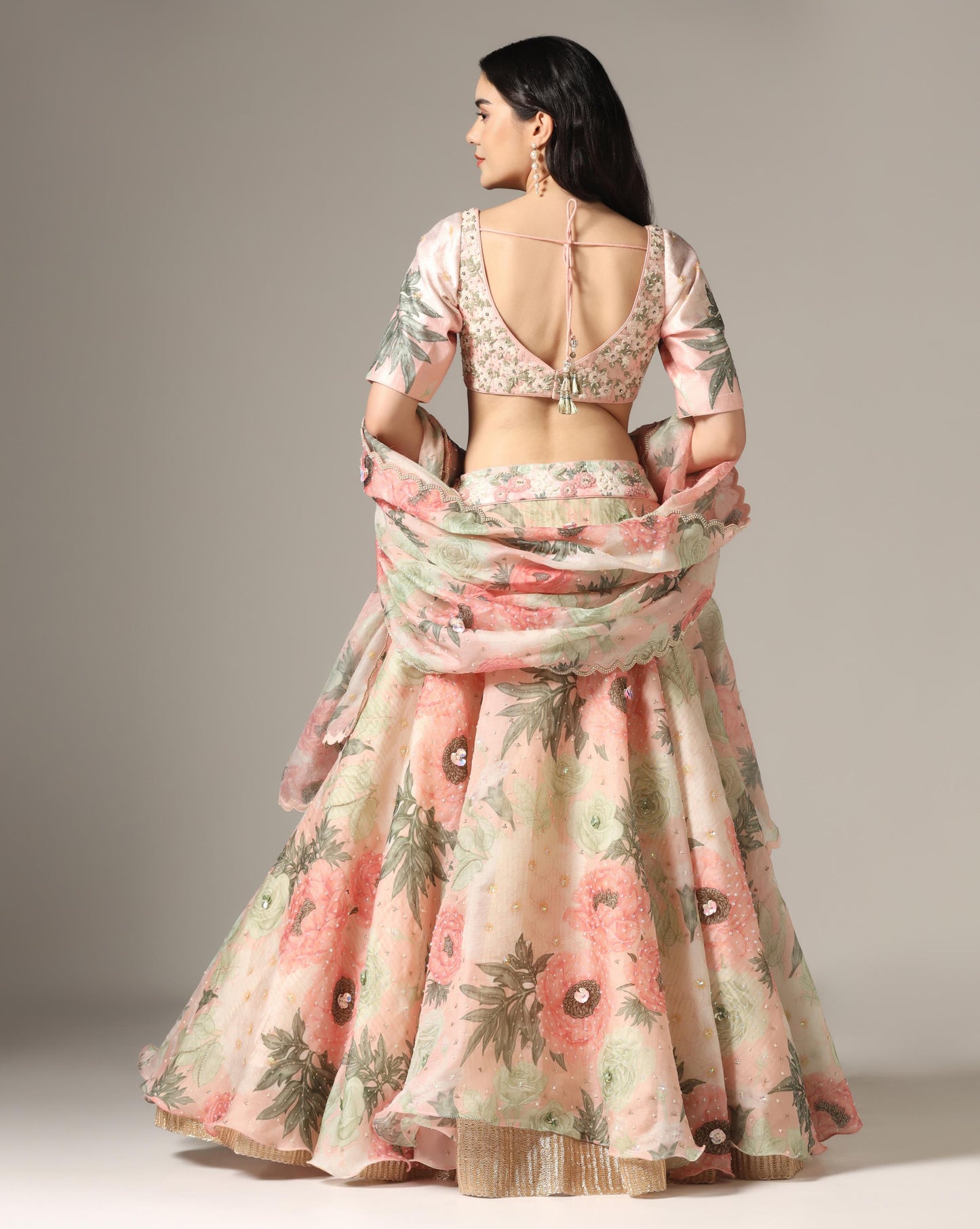 Floral Lehenga Set