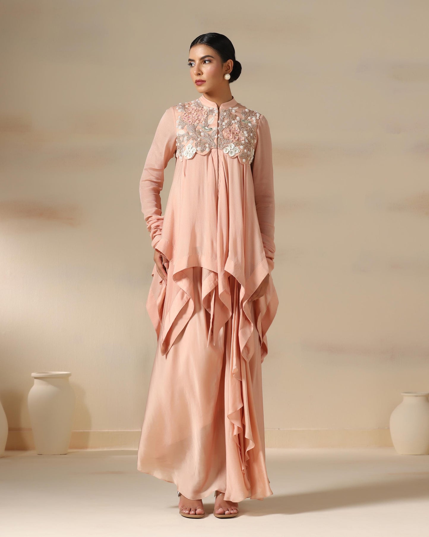 Blush Petal Cascade