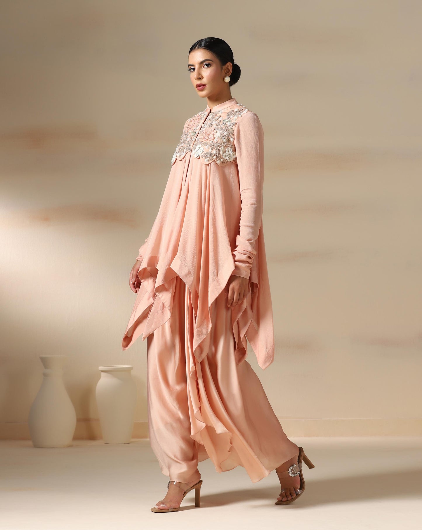 Blush Petal Cascade