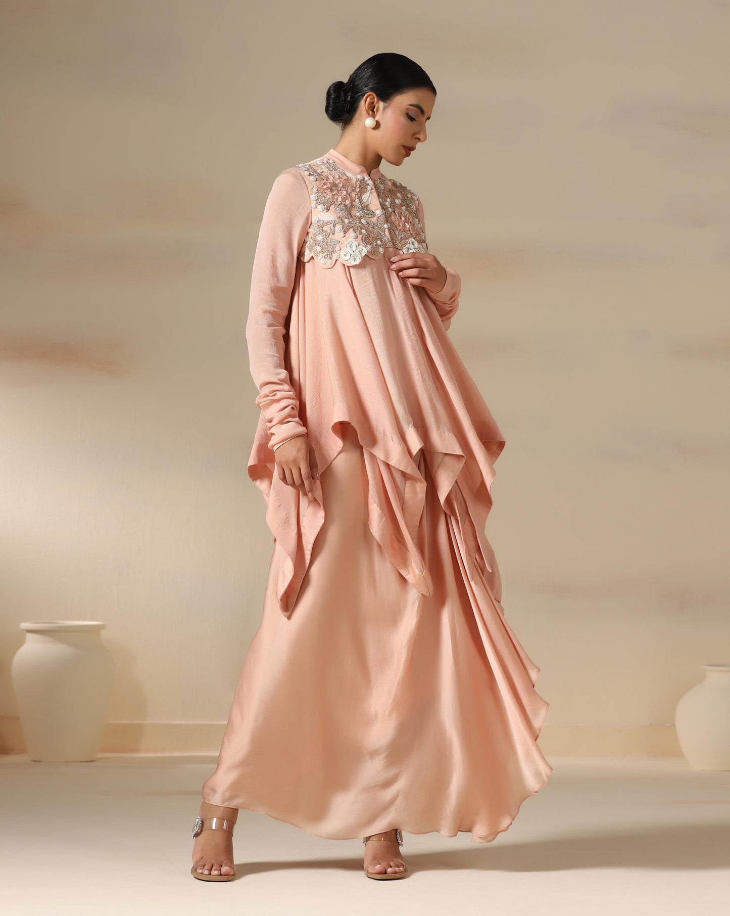Blush Petal Cascade