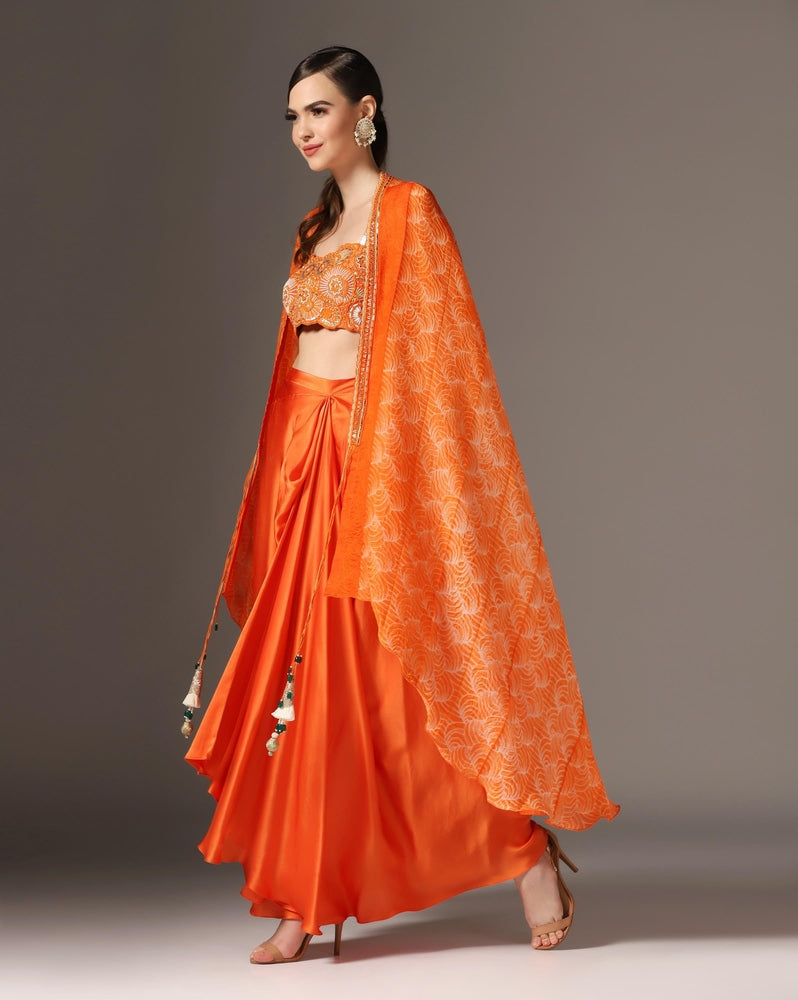 Shibori Cape Set Yashodhara