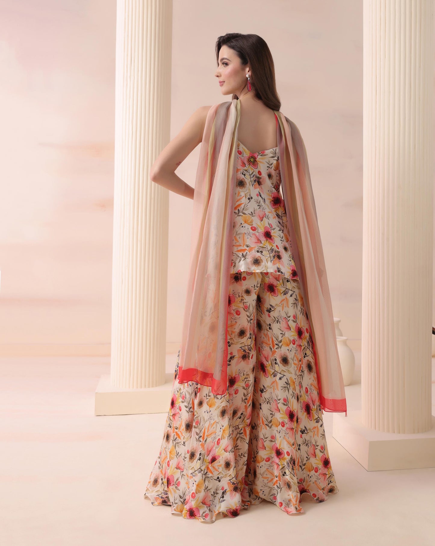Blooming Radiance Sharara Set