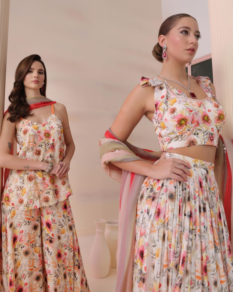 Blooming Radiance Lehenga Set Yashodhara