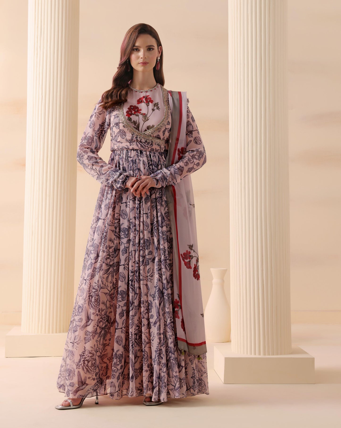 Blooming Grace Anarkali