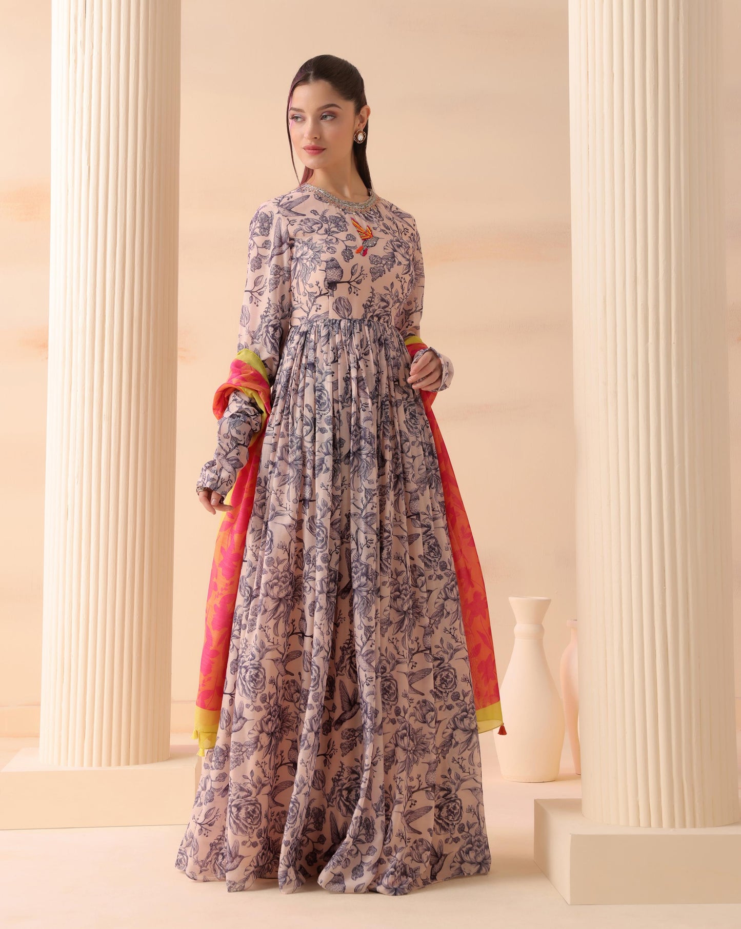 Twilight Garden Anarkali