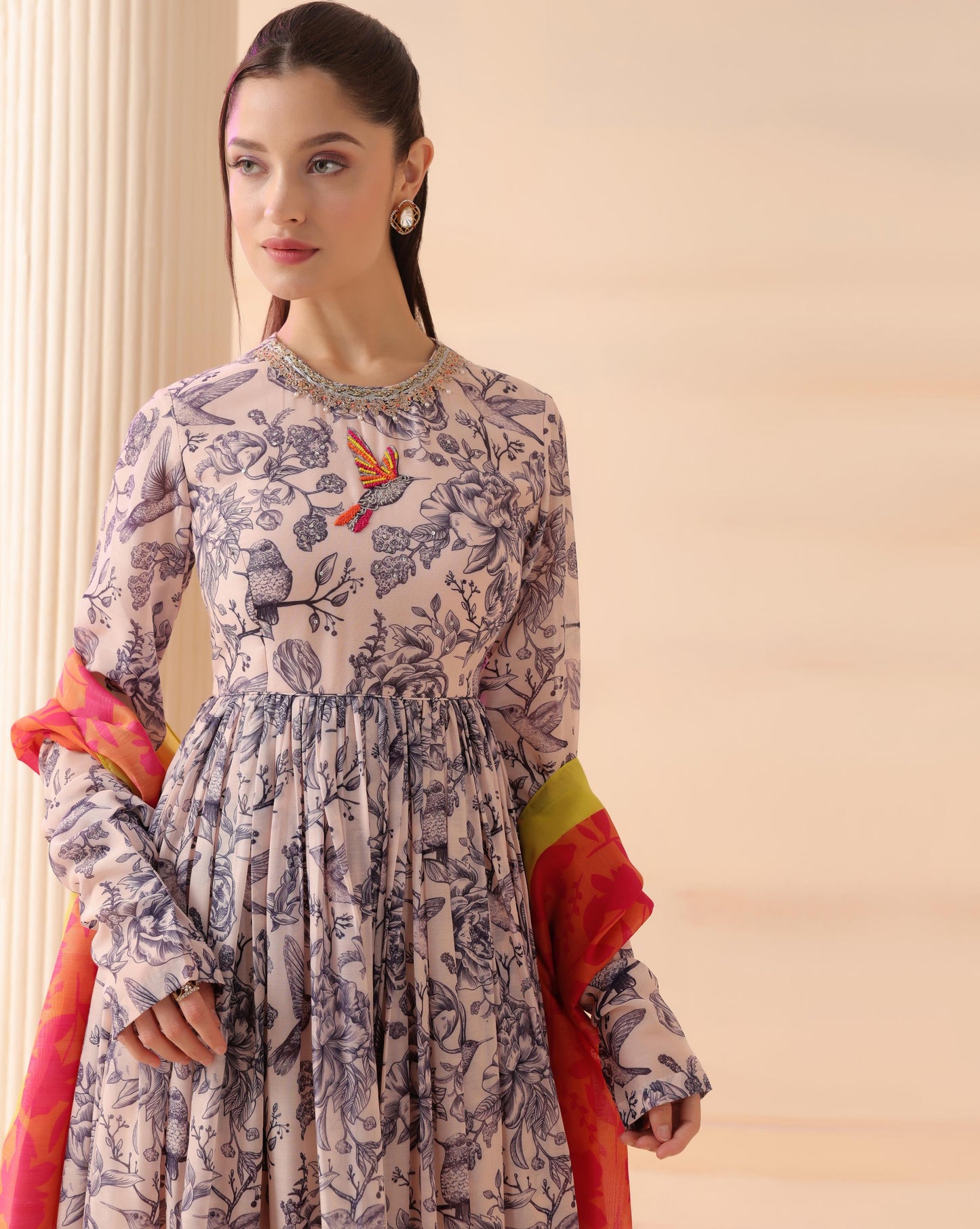 Twilight Garden Anarkali