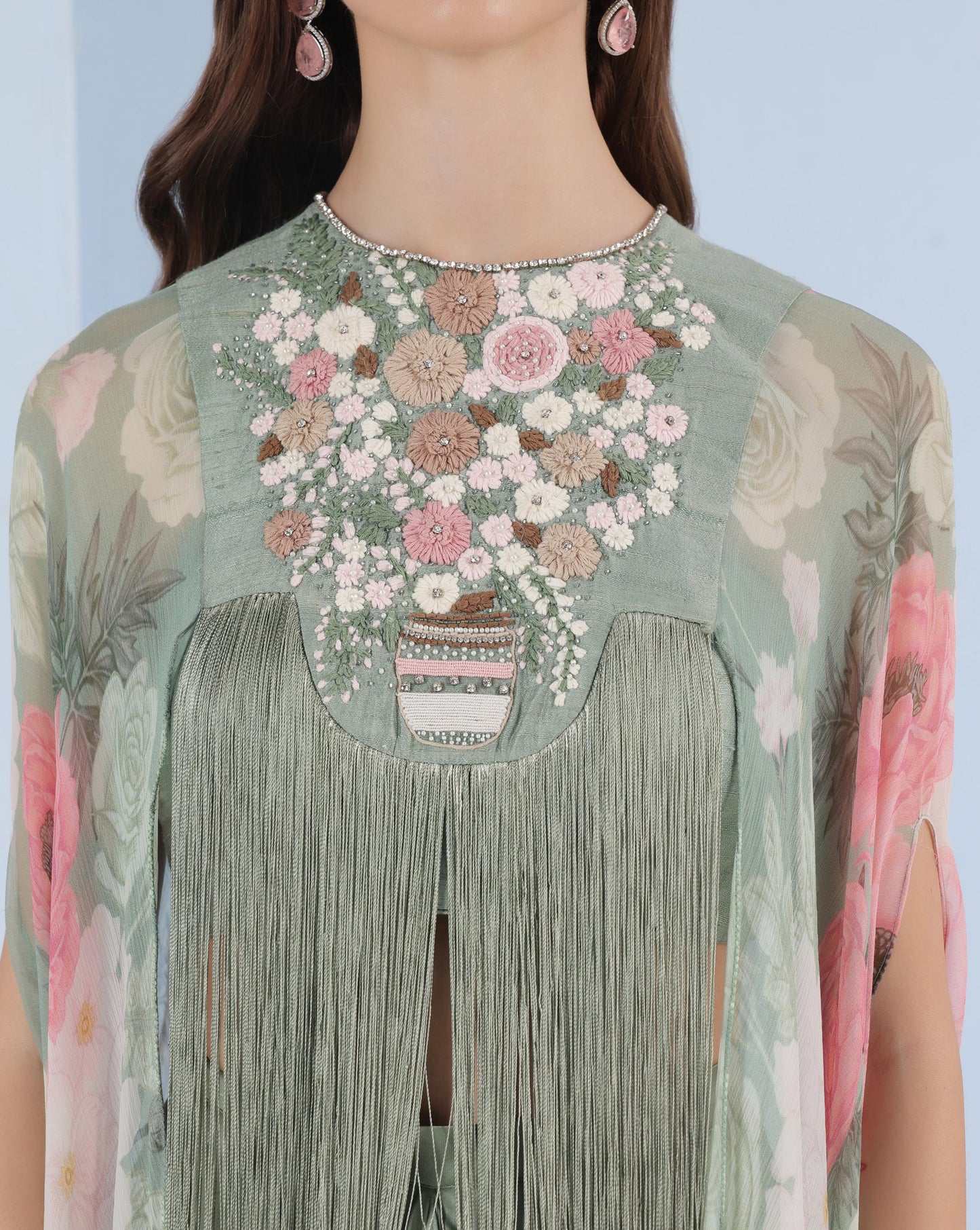Meadow Bloom Kaftan Set