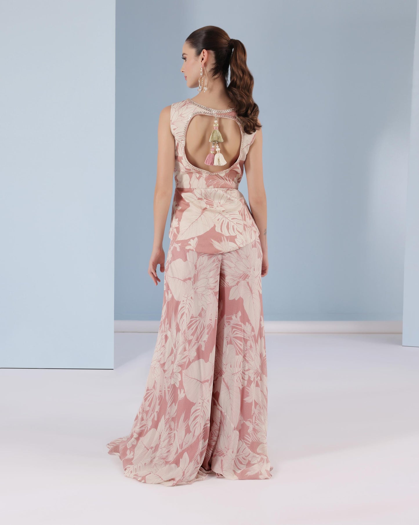 Blush Reverie Palazzo Set