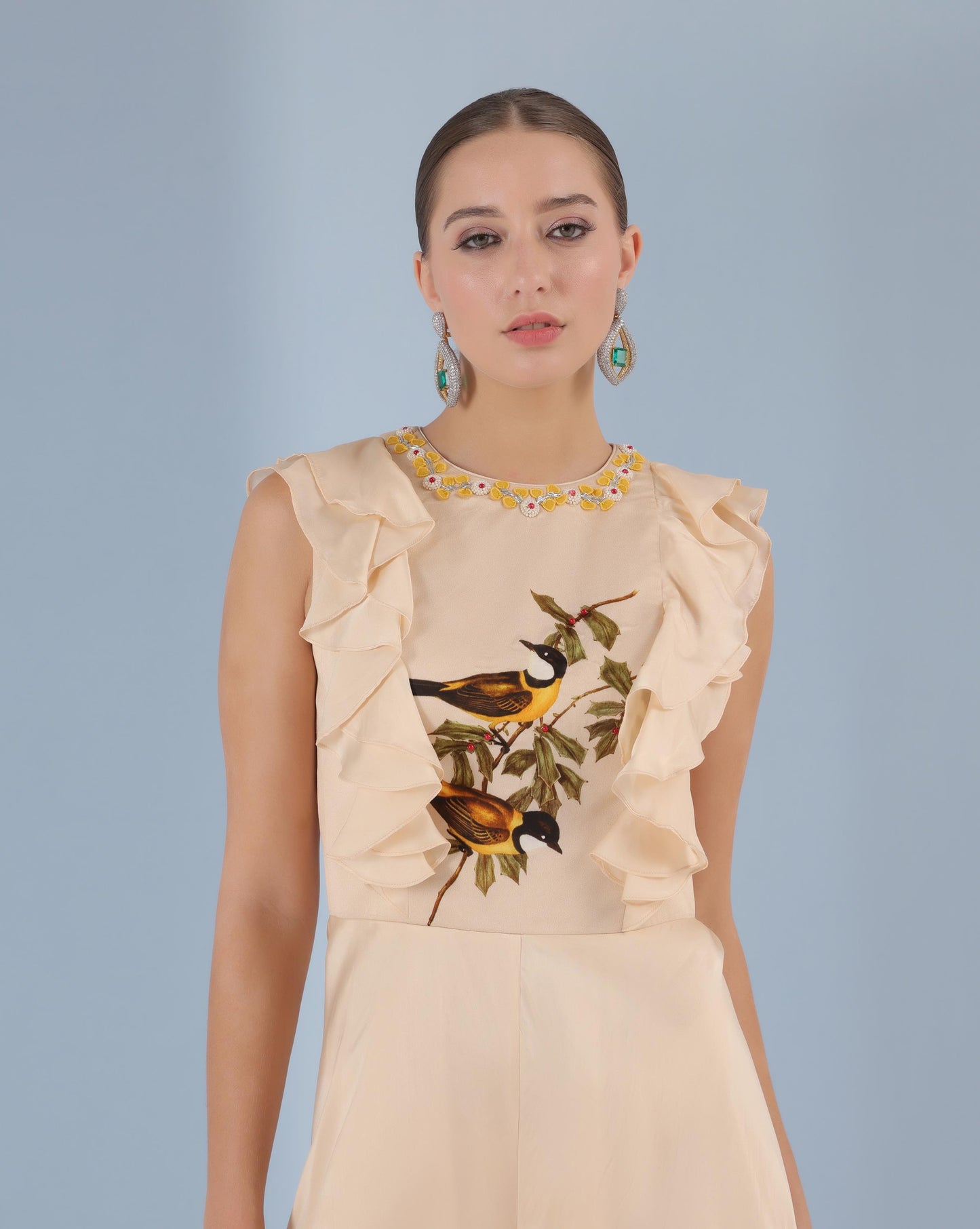 Songbird Ruffle Jumpsuit