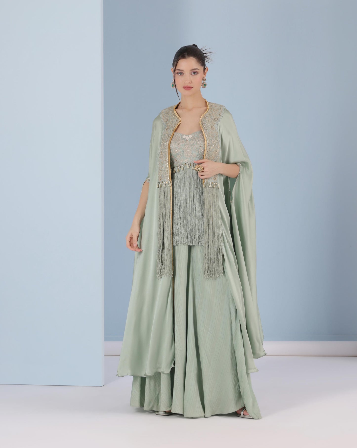 Sage Serenity Cape Set
