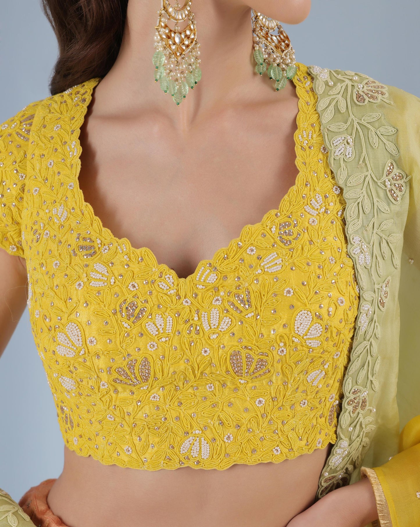 Sunset Bloom Lehenga Set