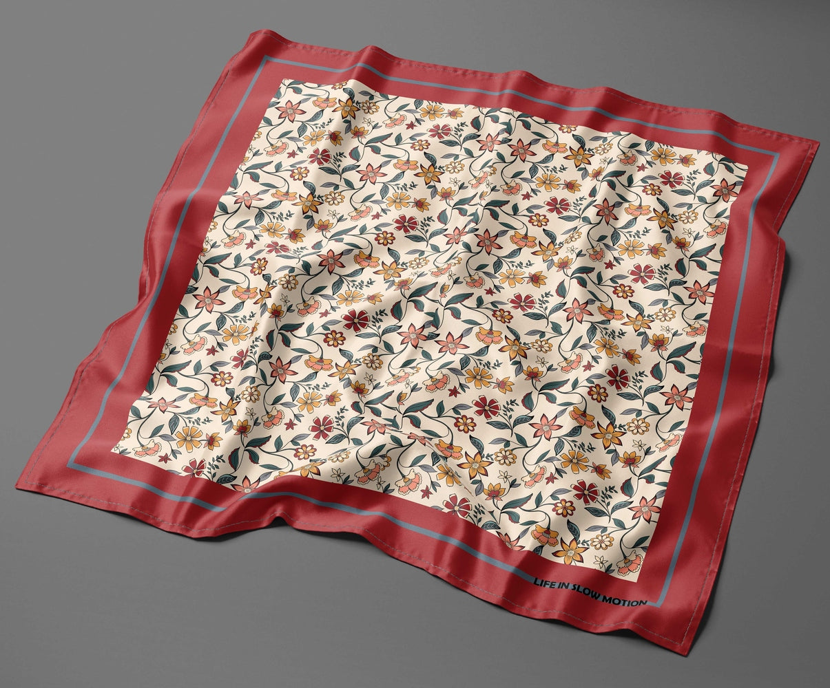 Silk Pocket Square Yashodhara