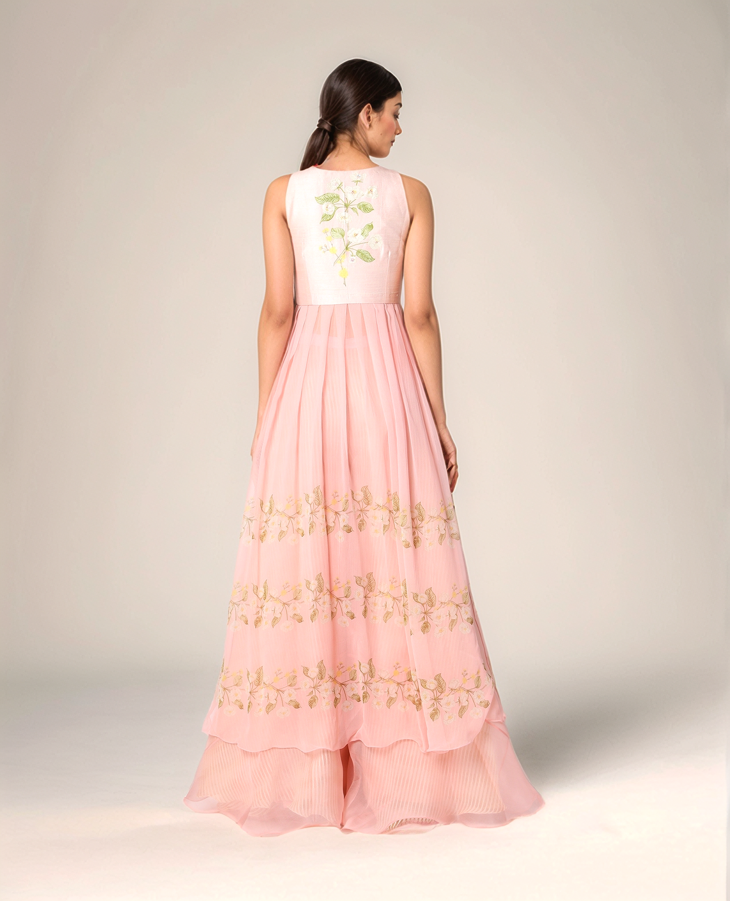 Blush Pink Embroidered Kurta Set