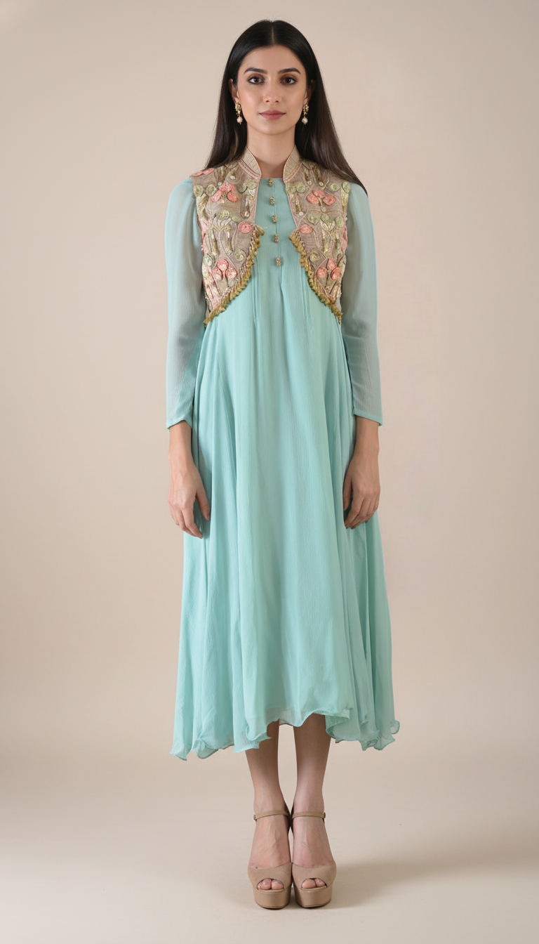 SHORT JACKET SET Yashodhara