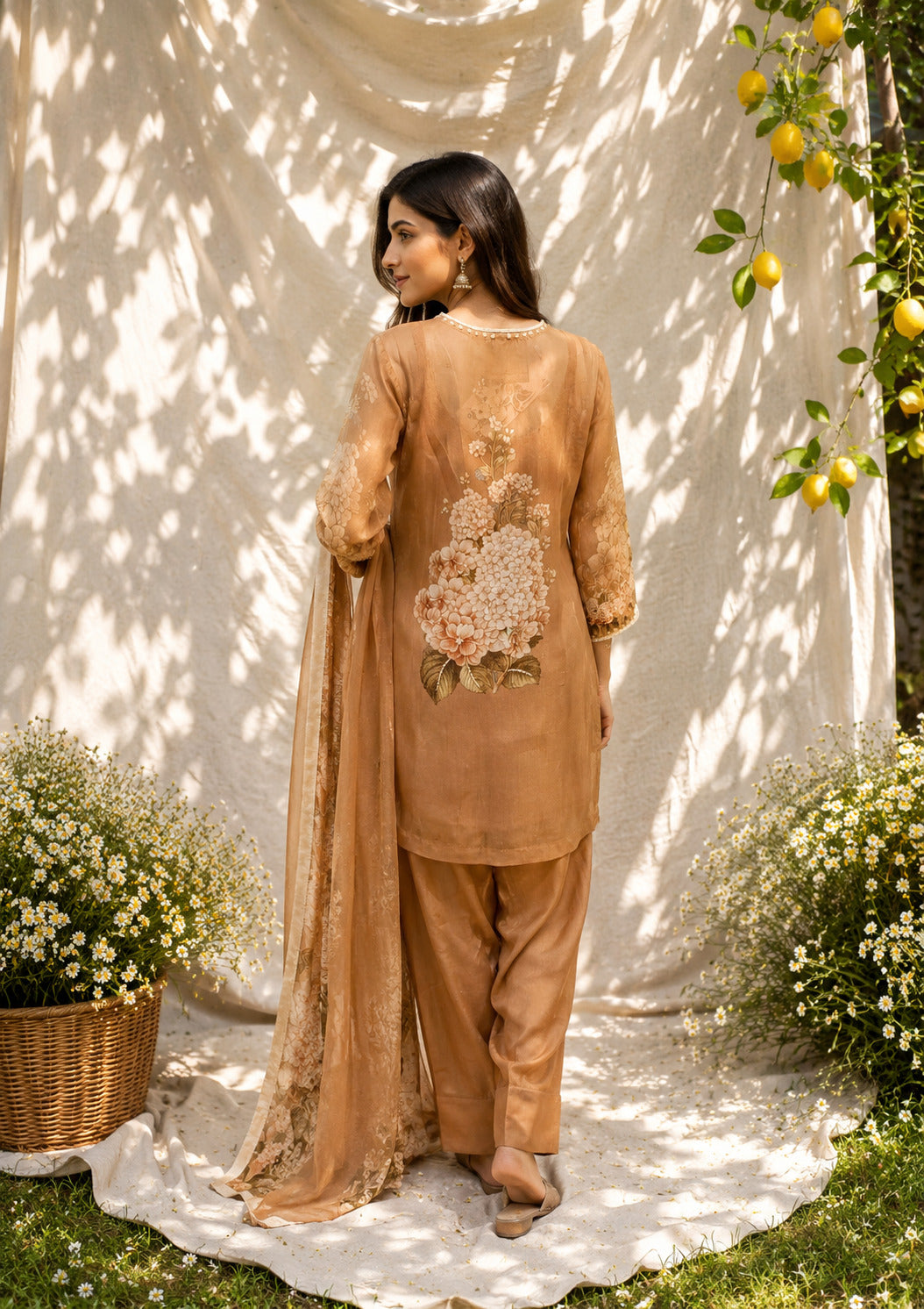 The Hydrangea Kurta Set