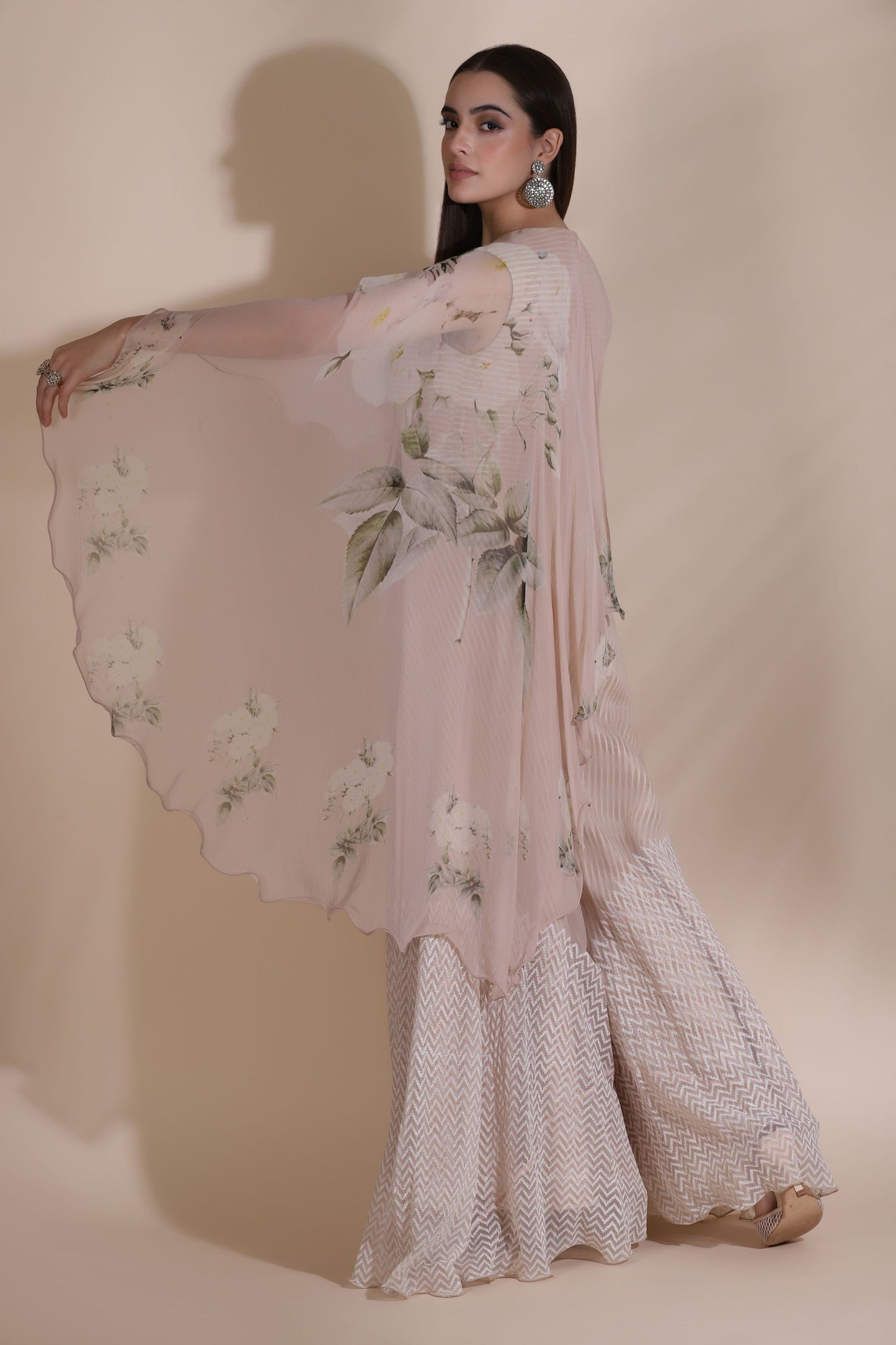 Jumpsuit with attached Cape
