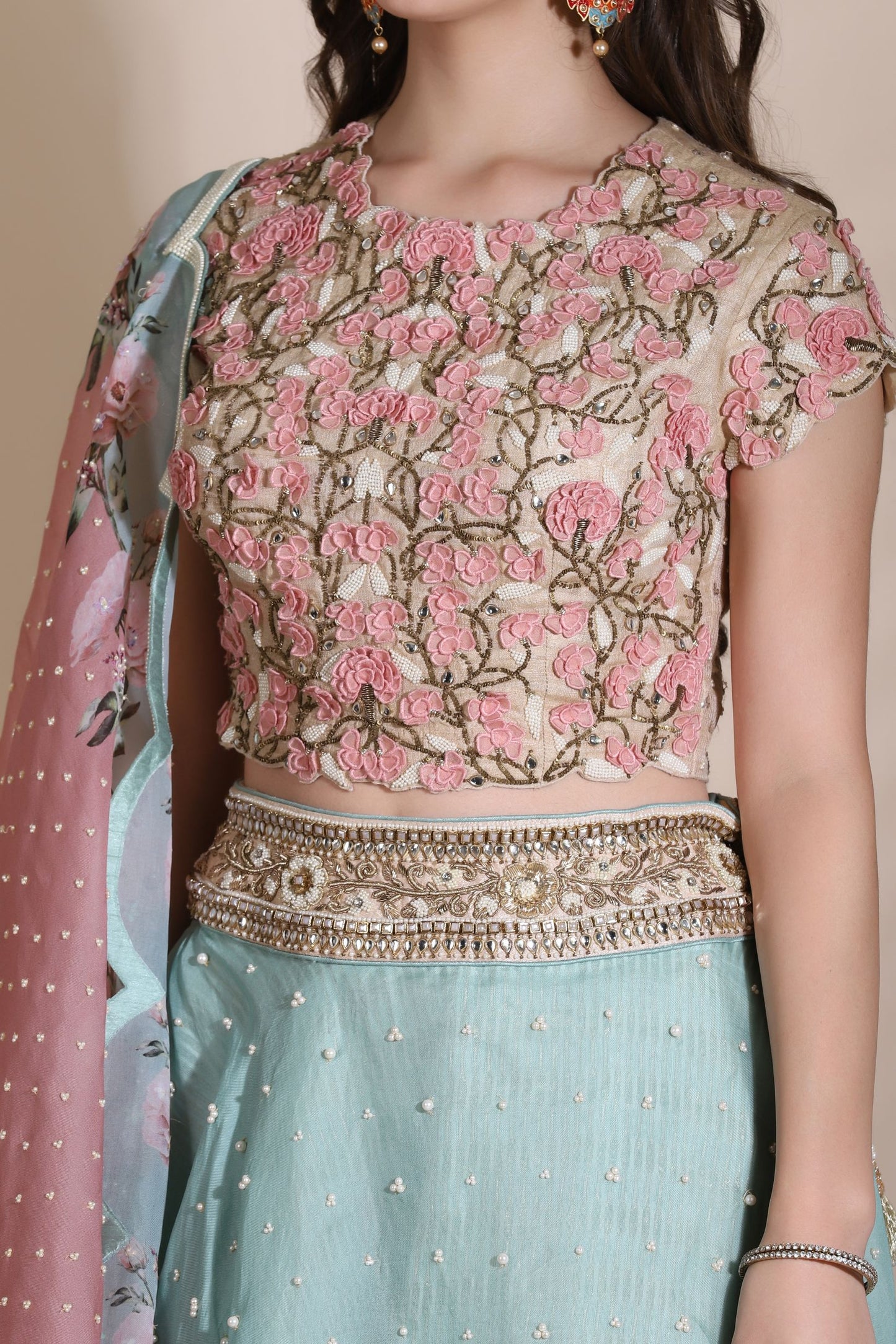Floral Lehenga 1