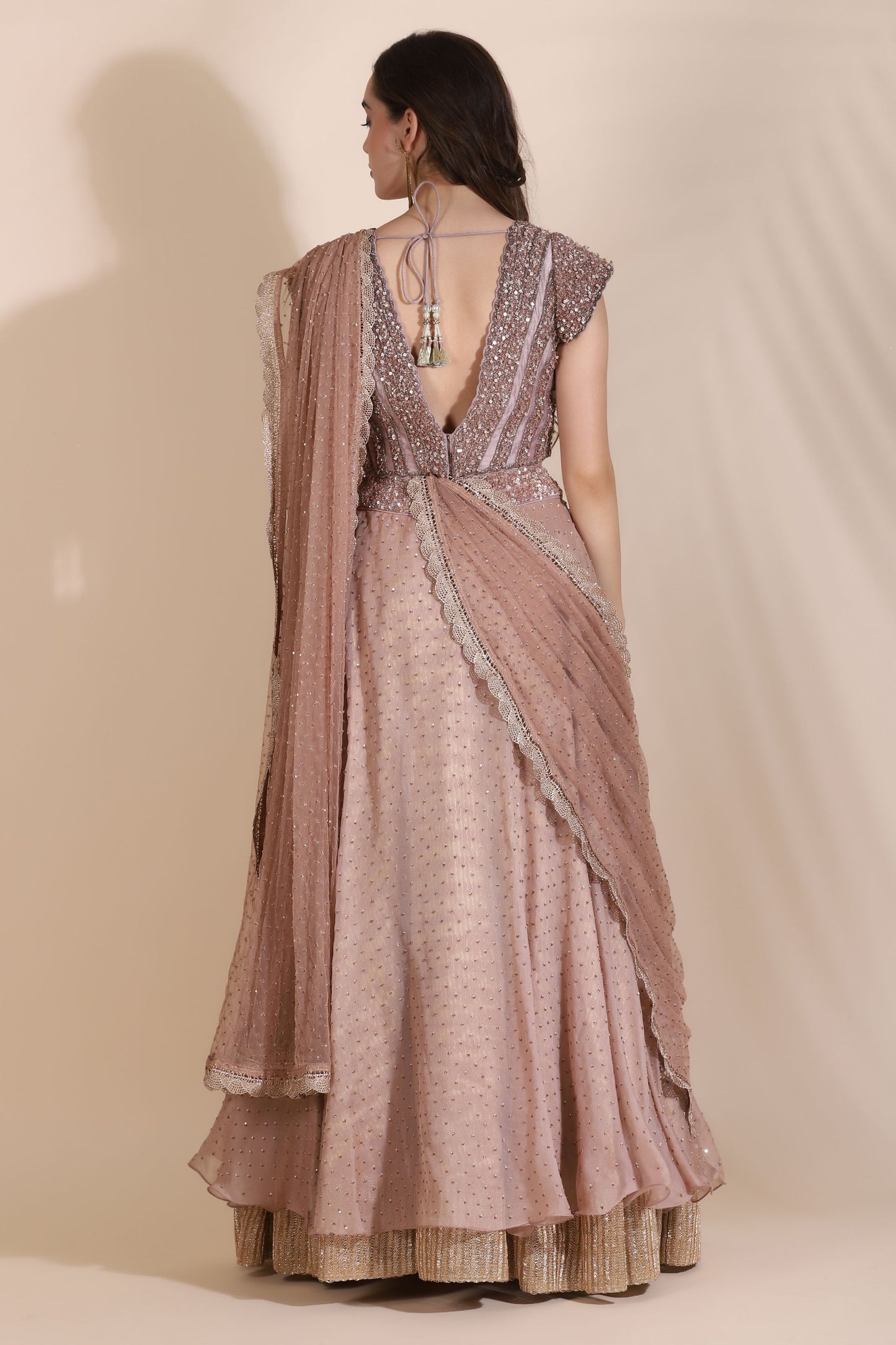 Gallnut Lehenga