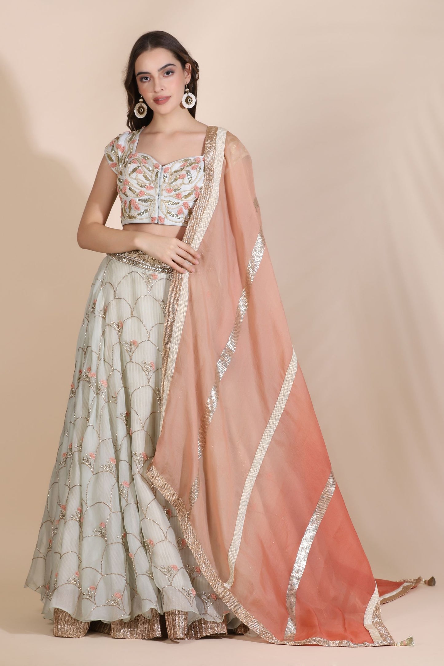 Embroidered Lehenga
