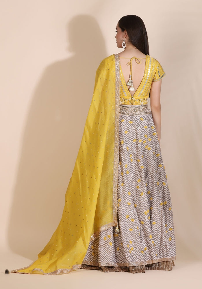 Embroidered Lehenga Yashodhara