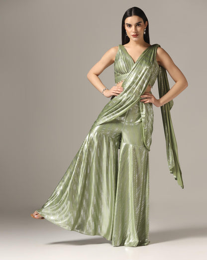 Draped Saree