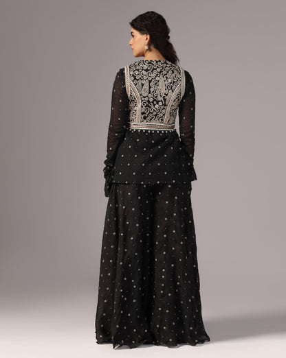 Black Kashmiri Set
