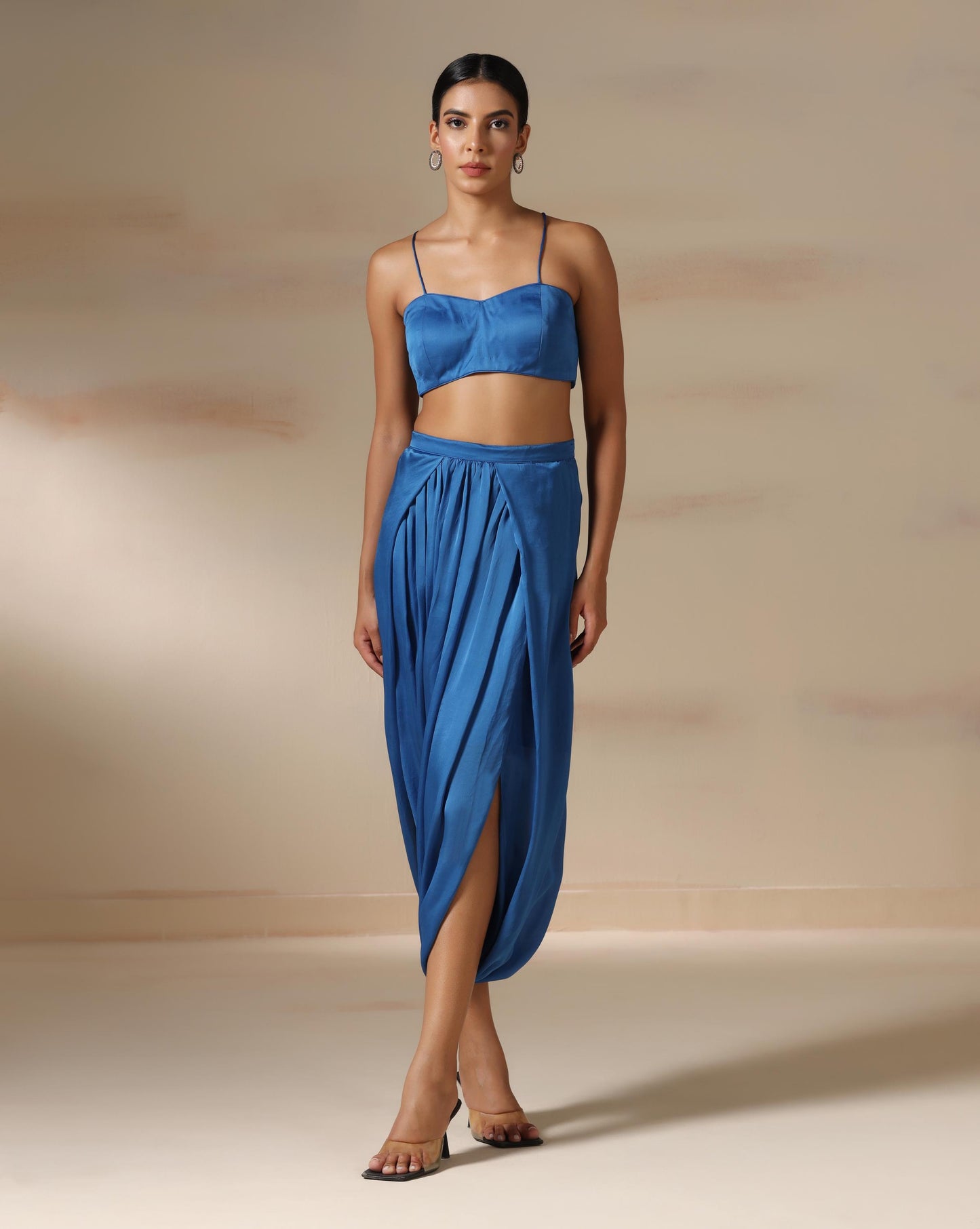 Blue Mirage Kaftan Gown
