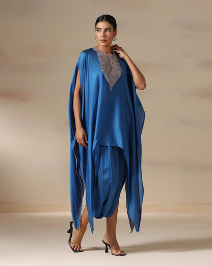 Blue Mirage Kaftan Gown