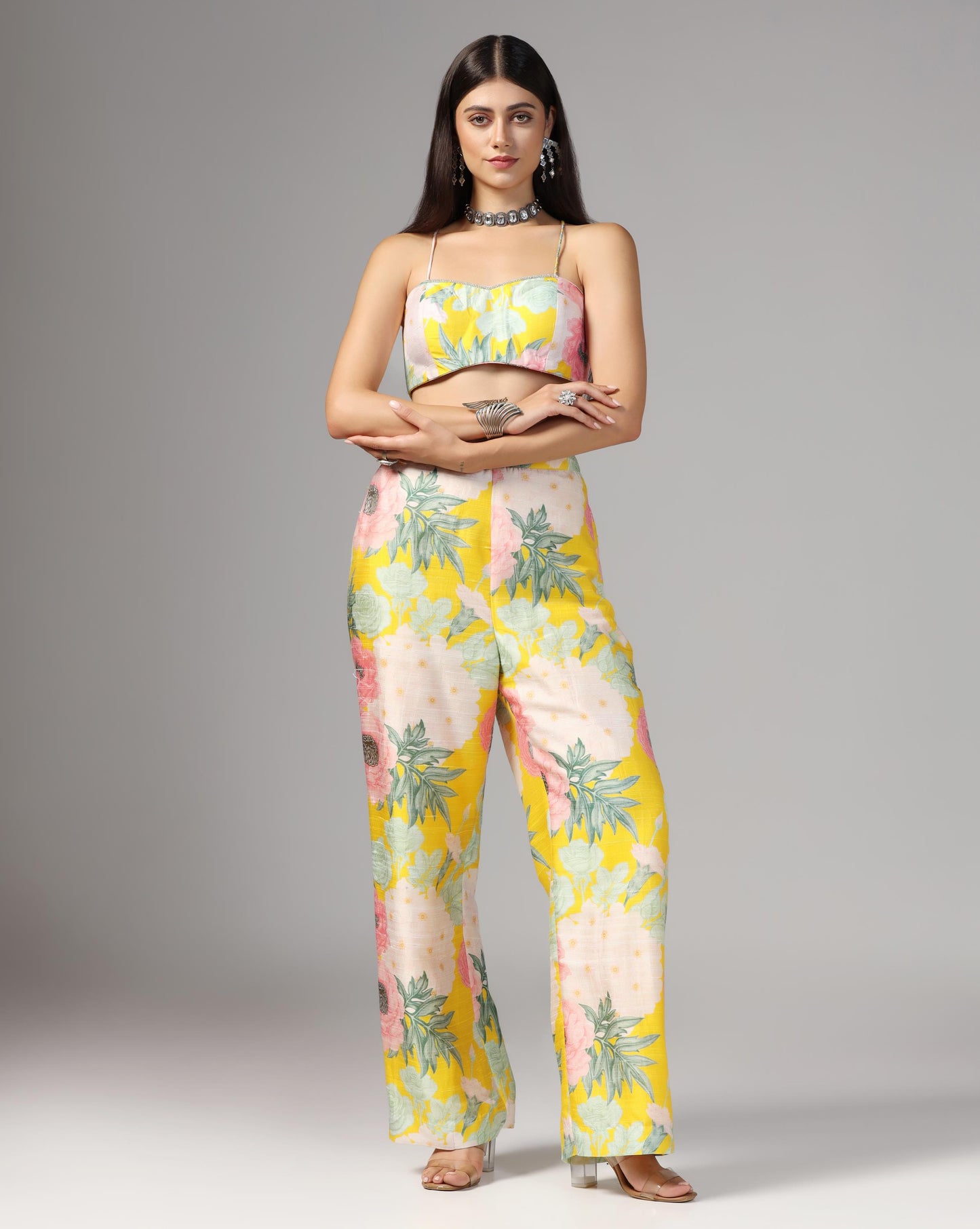 Meadow Muse Cape & Palazzo Set