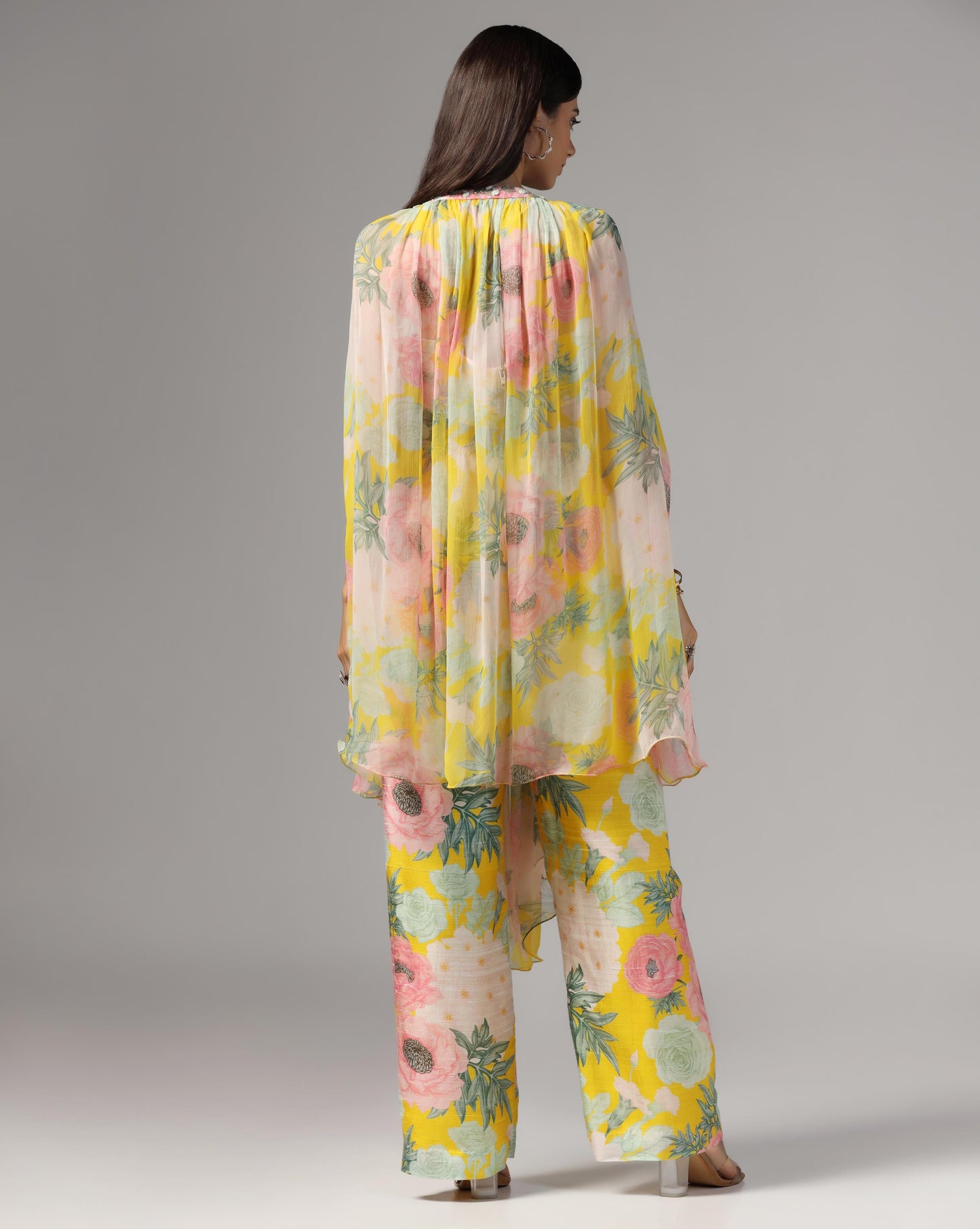 Meadow Muse Cape & Palazzo Set
