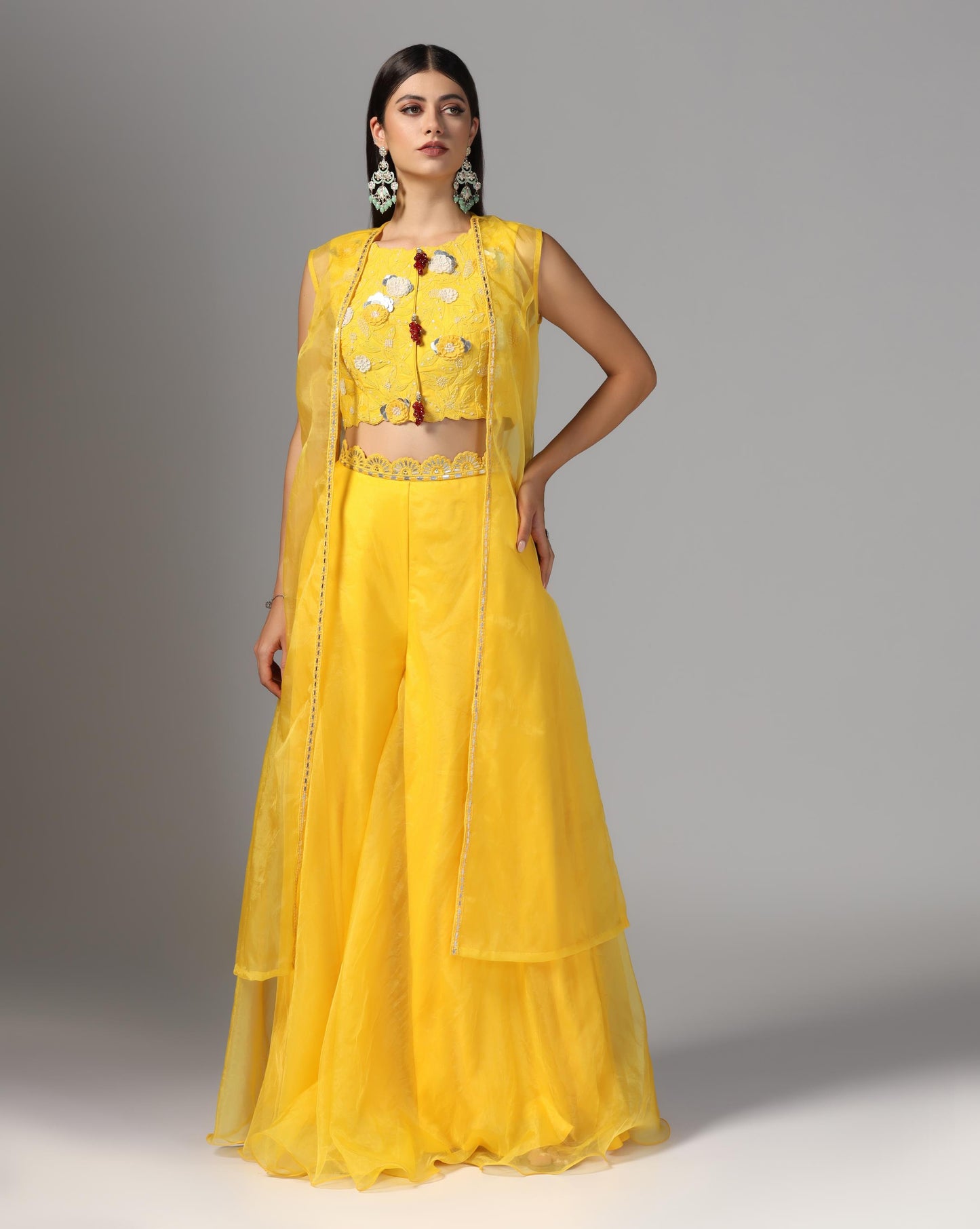 Yellow cape set