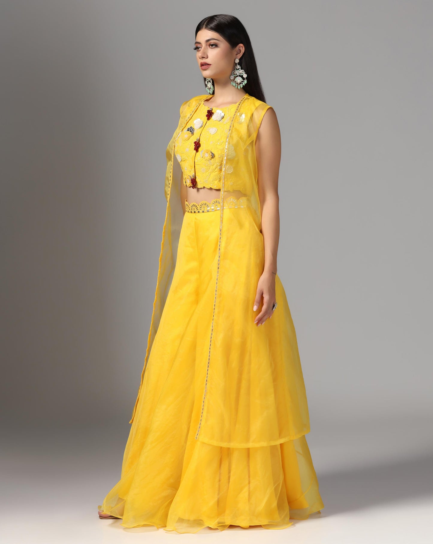 Yellow cape set