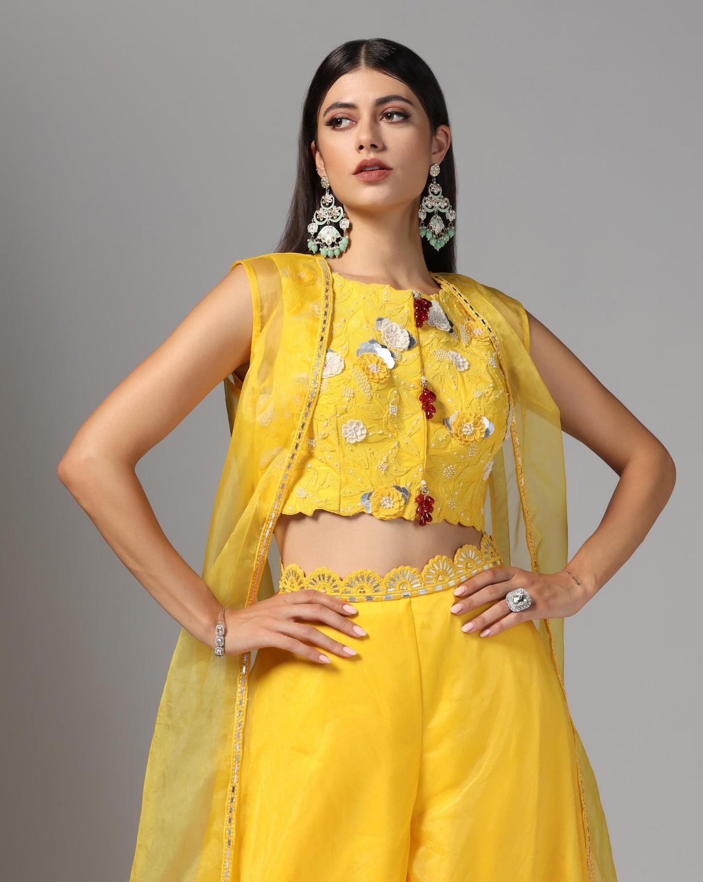 Yellow cape set