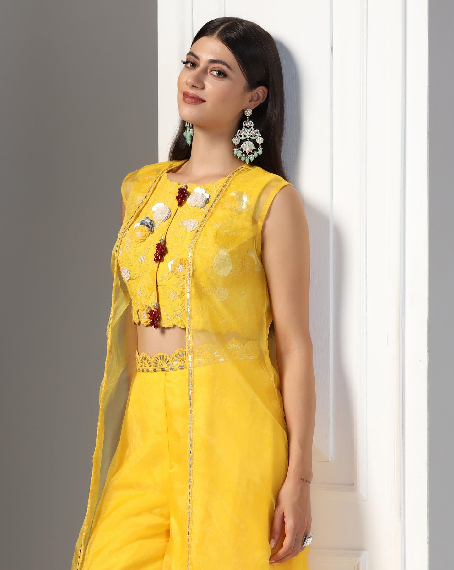 Yellow cape set