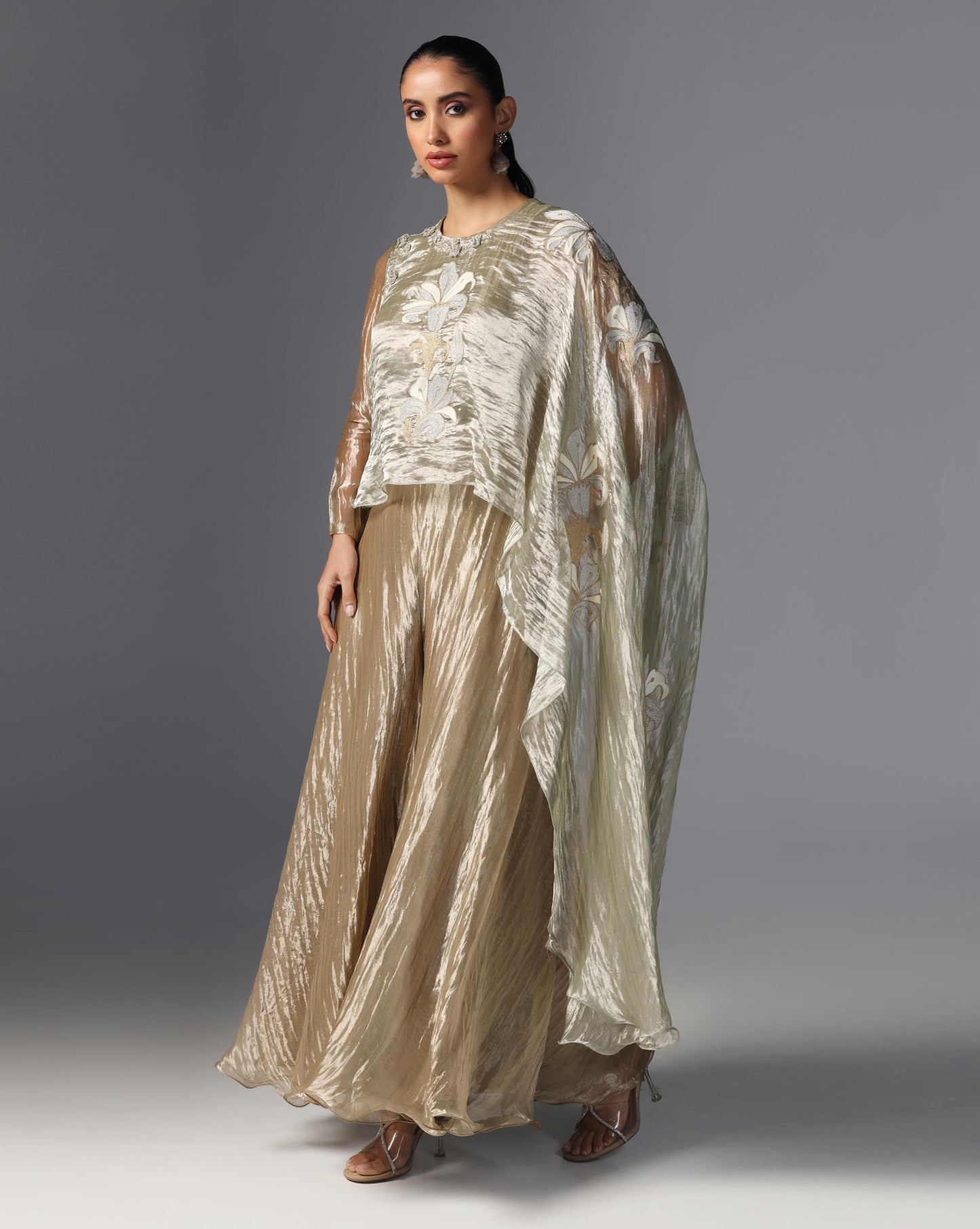 Golden Sage Drape Set