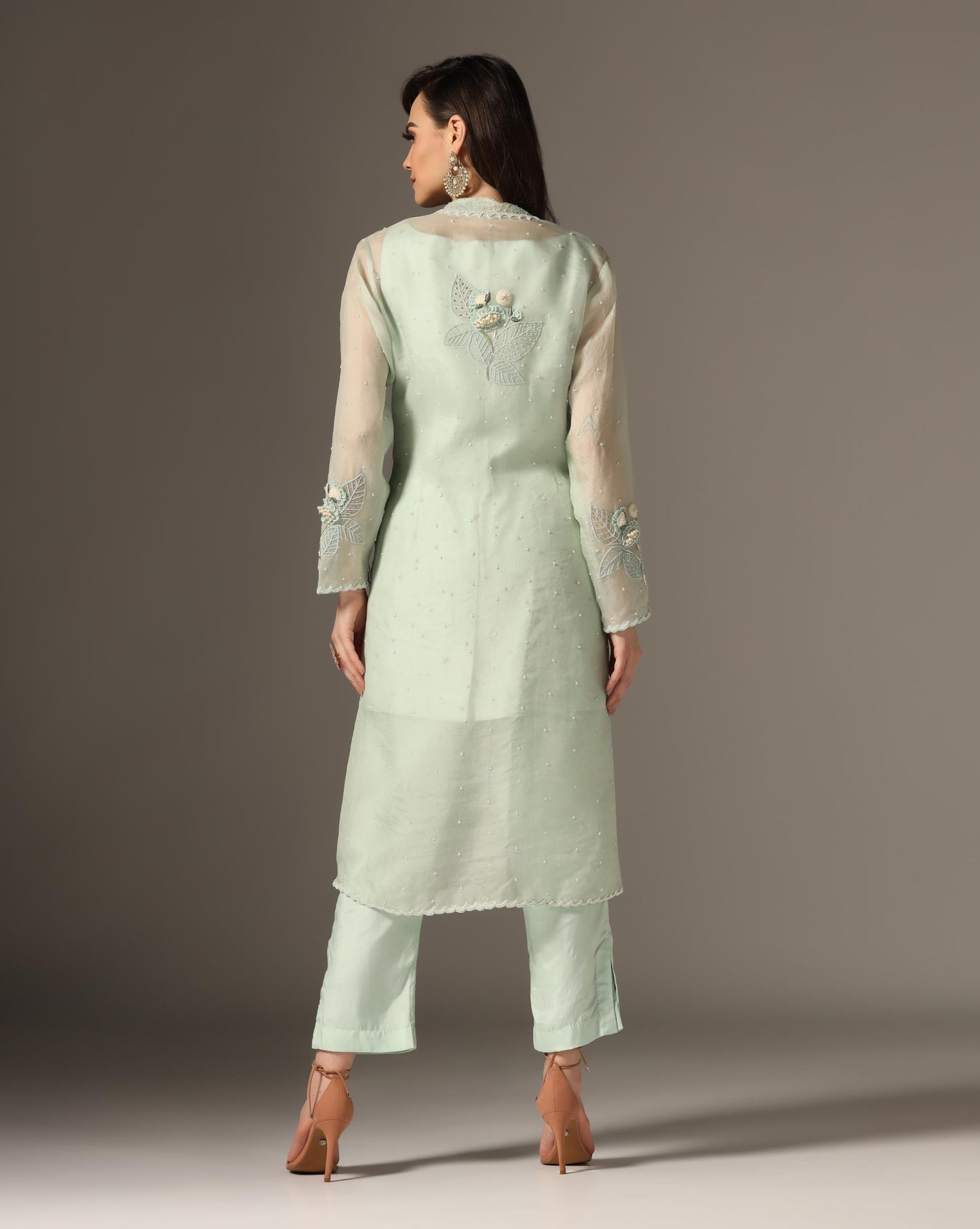 Old Rose Jacket Set