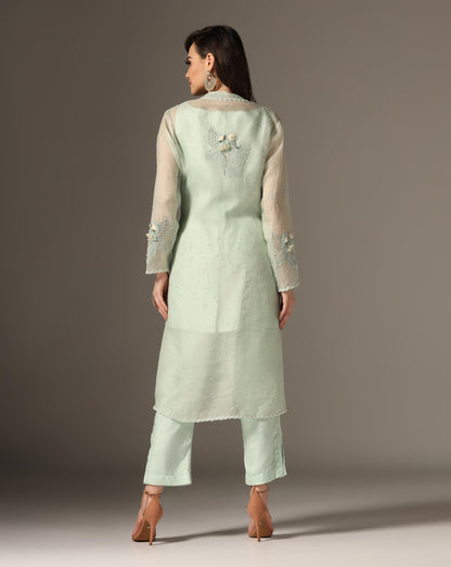Old Rose Jacket Set