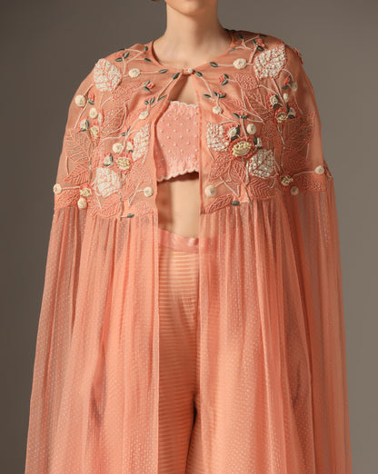 Old Rose Cape Set